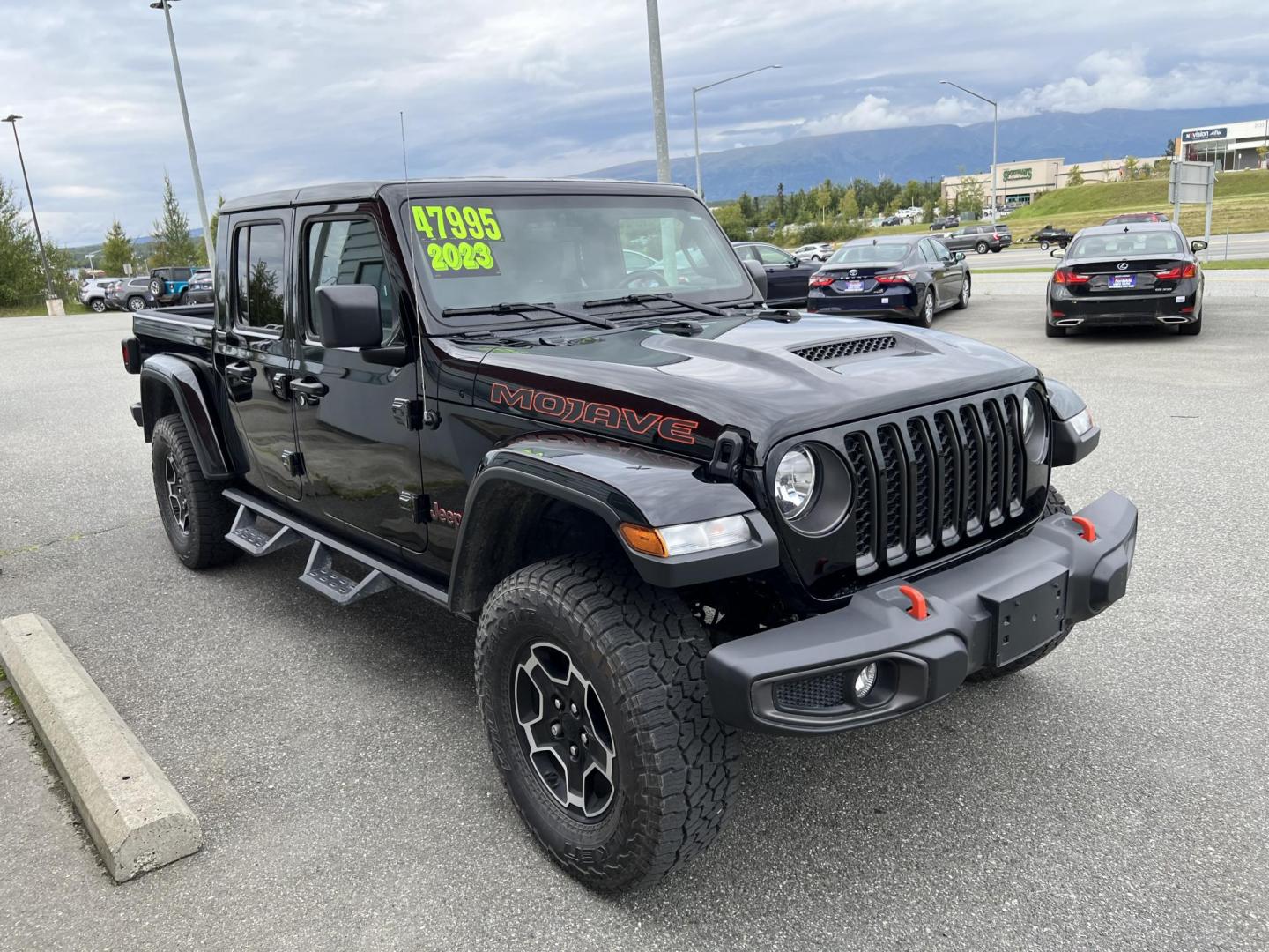 2023 Jeep Gladiator Mojave (1C6JJTEG4PL) with an 3.6L V6 DOHC 24V engine, 6 speed Manual transmission, located at 1960 Industrial Drive, Wasilla, 99654, (907) 274-2277, 61.573475, -149.400146 - Photo#3