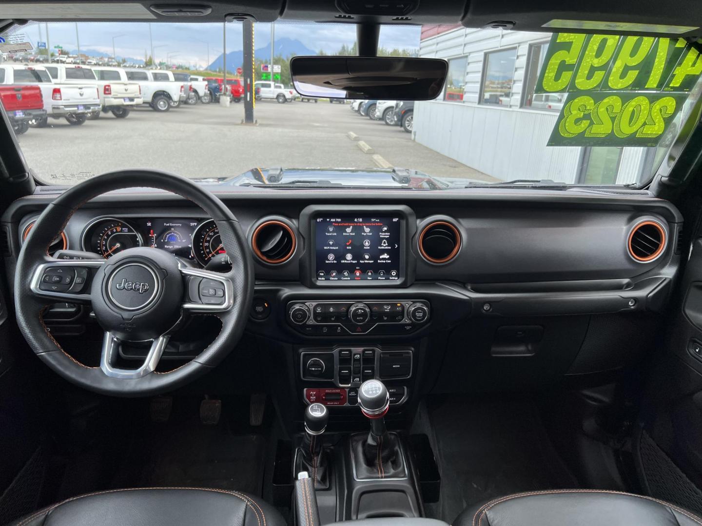 2023 Jeep Gladiator Mojave (1C6JJTEG4PL) with an 3.6L V6 DOHC 24V engine, 6 speed Manual transmission, located at 1960 Industrial Drive, Wasilla, 99654, (907) 274-2277, 61.573475, -149.400146 - Photo#6