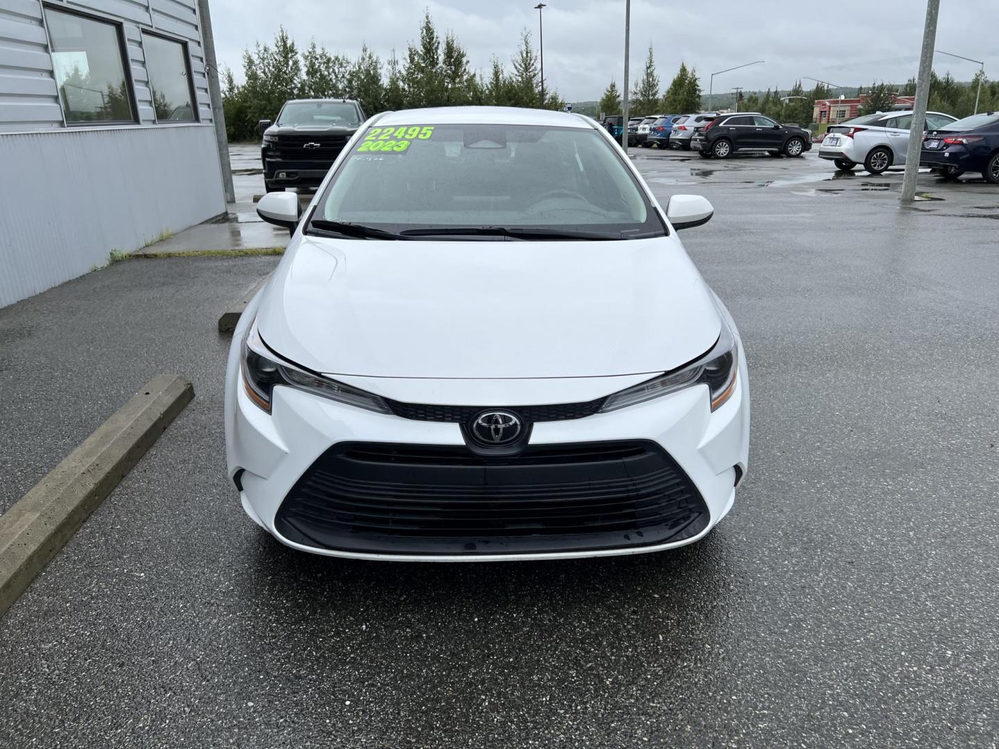 2023 Toyota Corolla LE (5YFB4MDE2PP) with an 2.0L L4 DOHC 16V engine, CVT transmission, located at 1960 Industrial Drive, Wasilla, 99654, (907) 274-2277, 61.573475, -149.400146 - Photo#1