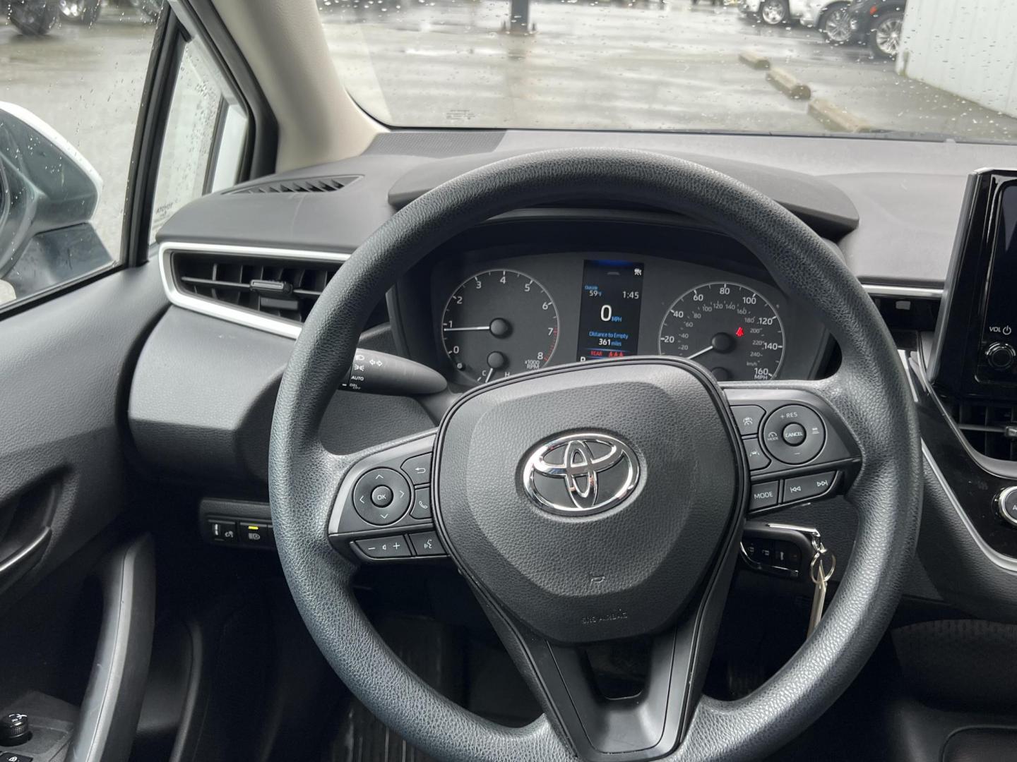 2023 Toyota Corolla LE (5YFB4MDE2PP) with an 2.0L L4 DOHC 16V engine, CVT transmission, located at 1960 Industrial Drive, Wasilla, 99654, (907) 274-2277, 61.573475, -149.400146 - Photo#13