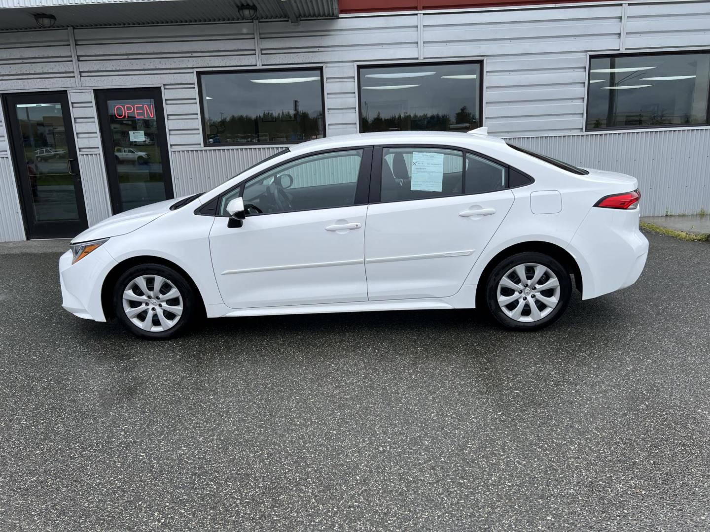 2023 Toyota Corolla LE (5YFB4MDE2PP) with an 2.0L L4 DOHC 16V engine, CVT transmission, located at 1960 Industrial Drive, Wasilla, 99654, (907) 274-2277, 61.573475, -149.400146 - Photo#8