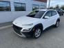 2023 WHITE HYUNDAI KONA SEL (KM8K6CABXPU) with an 2.0L engine, Continuously Variable transmission, located at 1960 Industrial Drive, Wasilla, 99654, (907) 274-2277, 61.573475, -149.400146 - Photo#0