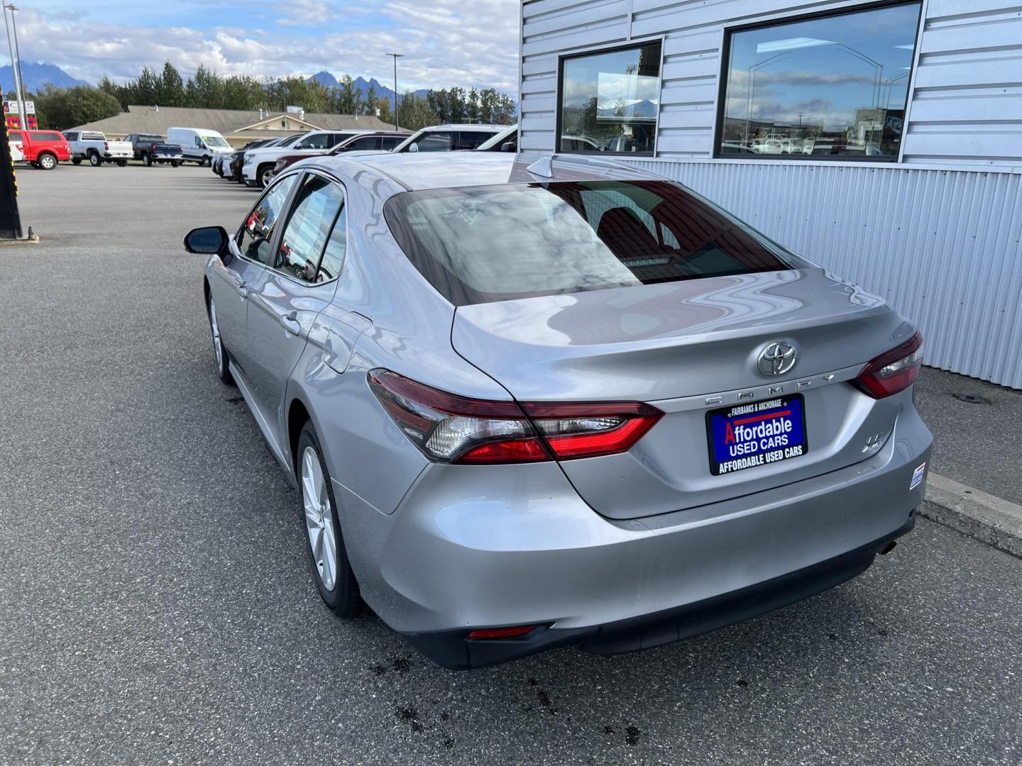 2023 SILVER TOYOTA CAMRY LE (4T1R11BK3PU) with an 2.5L engine, Automatic transmission, located at 1960 Industrial Drive, Wasilla, 99654, (907) 274-2277, 61.573475, -149.400146 - Photo#3