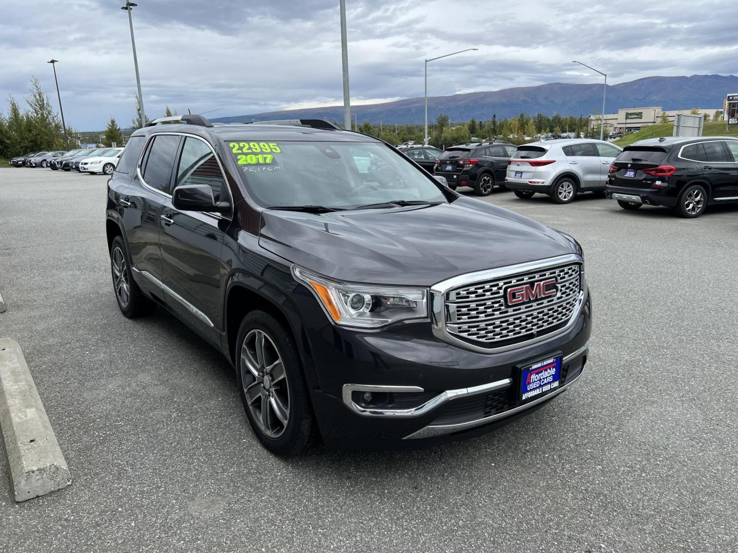 2017 GMC Acadia Denali AWD (1GKKNXLS8HZ) with an 2.5L L4 DOHC 16V engine, 6A transmission, located at 1960 Industrial Drive, Wasilla, 99654, (907) 274-2277, 61.573475, -149.400146 - Photo#0