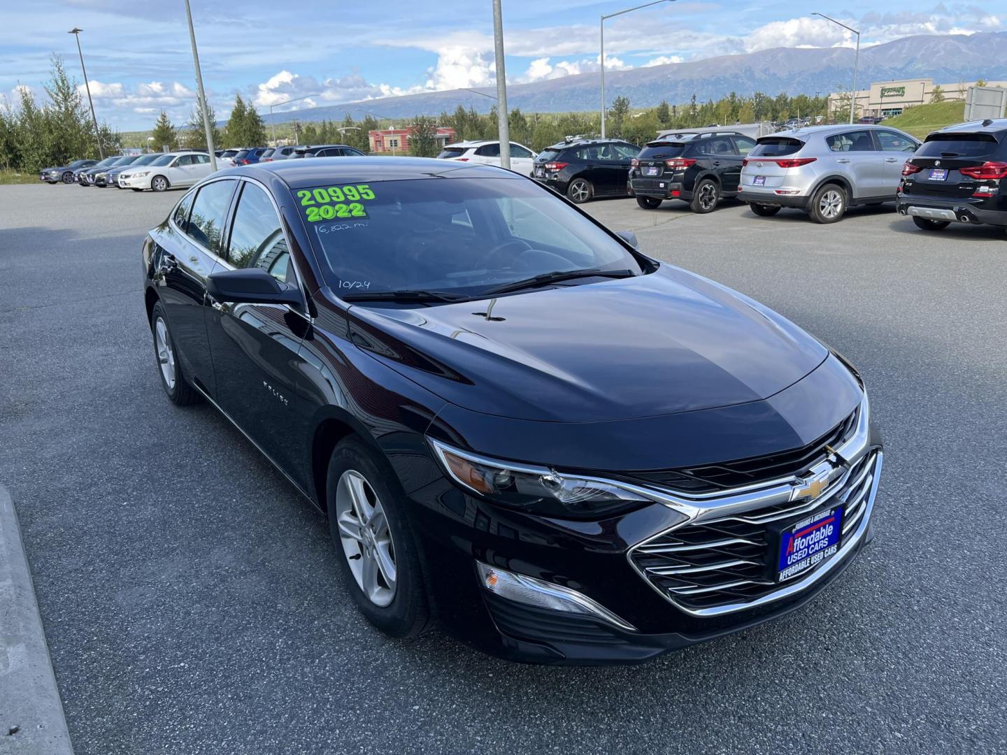 2022 Chevrolet Malibu LS (1G1ZB5ST0NF) with an 1.5L L4 DOHC 16V engine, 6A transmission, located at 1960 Industrial Drive, Wasilla, 99654, (907) 274-2277, 61.573475, -149.400146 - Photo#0