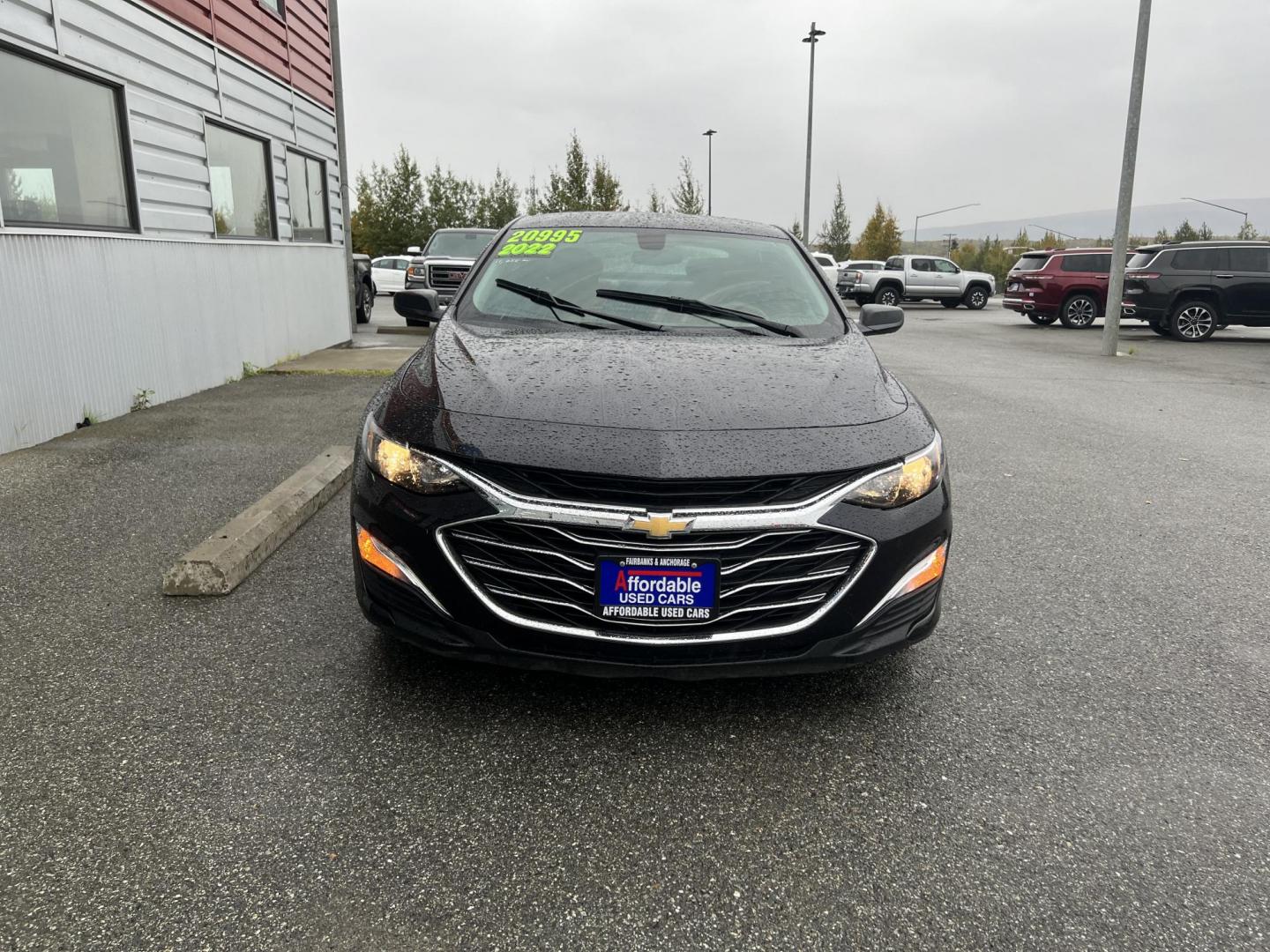 2022 GRAY CHEVROLET MALIBU LS (1G1ZB5ST1NF) with an 1.5L engine, Continuously Variable transmission, located at 1960 Industrial Drive, Wasilla, 99654, (907) 274-2277, 61.573475, -149.400146 - Photo#0