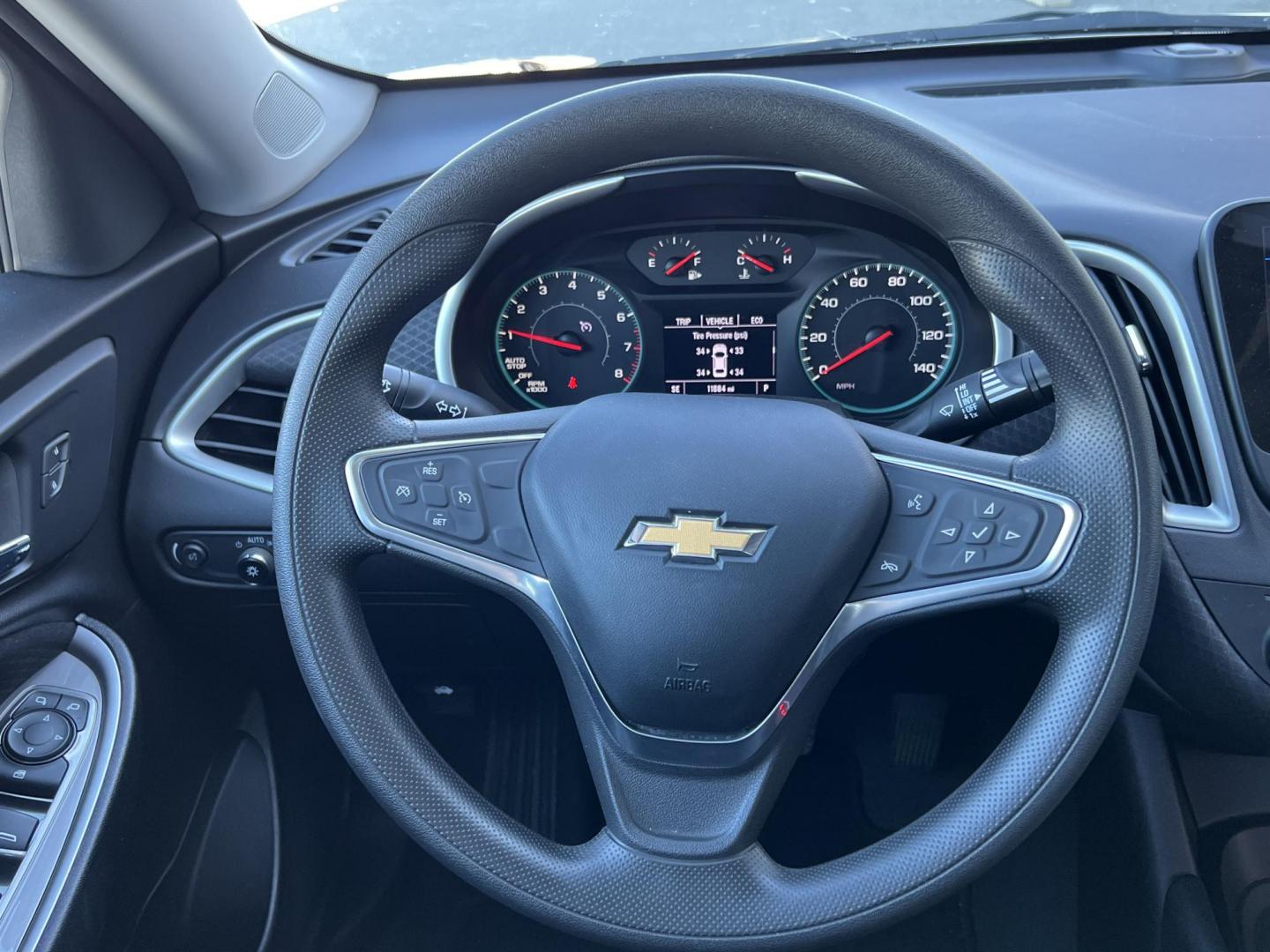 2022 BLACK CHEVROLET MALIBU LS (1G1ZB5ST5NF) with an 1.5L engine, Continuously Variable transmission, located at 1960 Industrial Drive, Wasilla, 99654, (907) 274-2277, 61.573475, -149.400146 - Photo#12