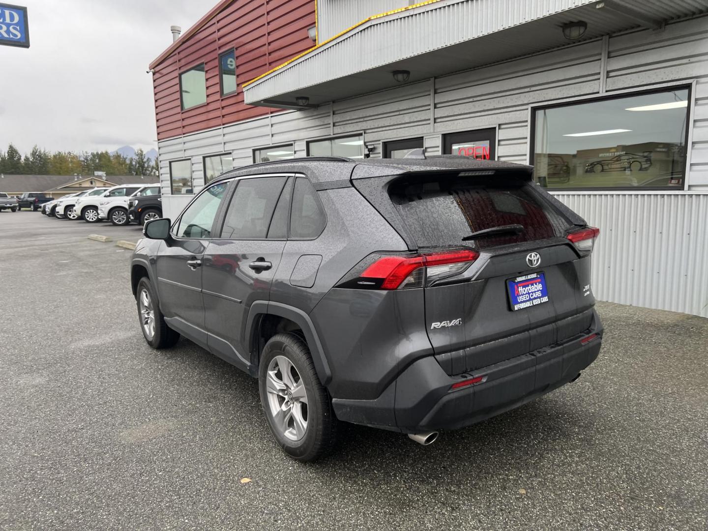 2023 GRAY TOYOTA RAV4 XLE (2T3P1RFV9PC) with an 2.5L engine, Automatic transmission, located at 1960 Industrial Drive, Wasilla, 99654, (907) 274-2277, 61.573475, -149.400146 - Photo#3