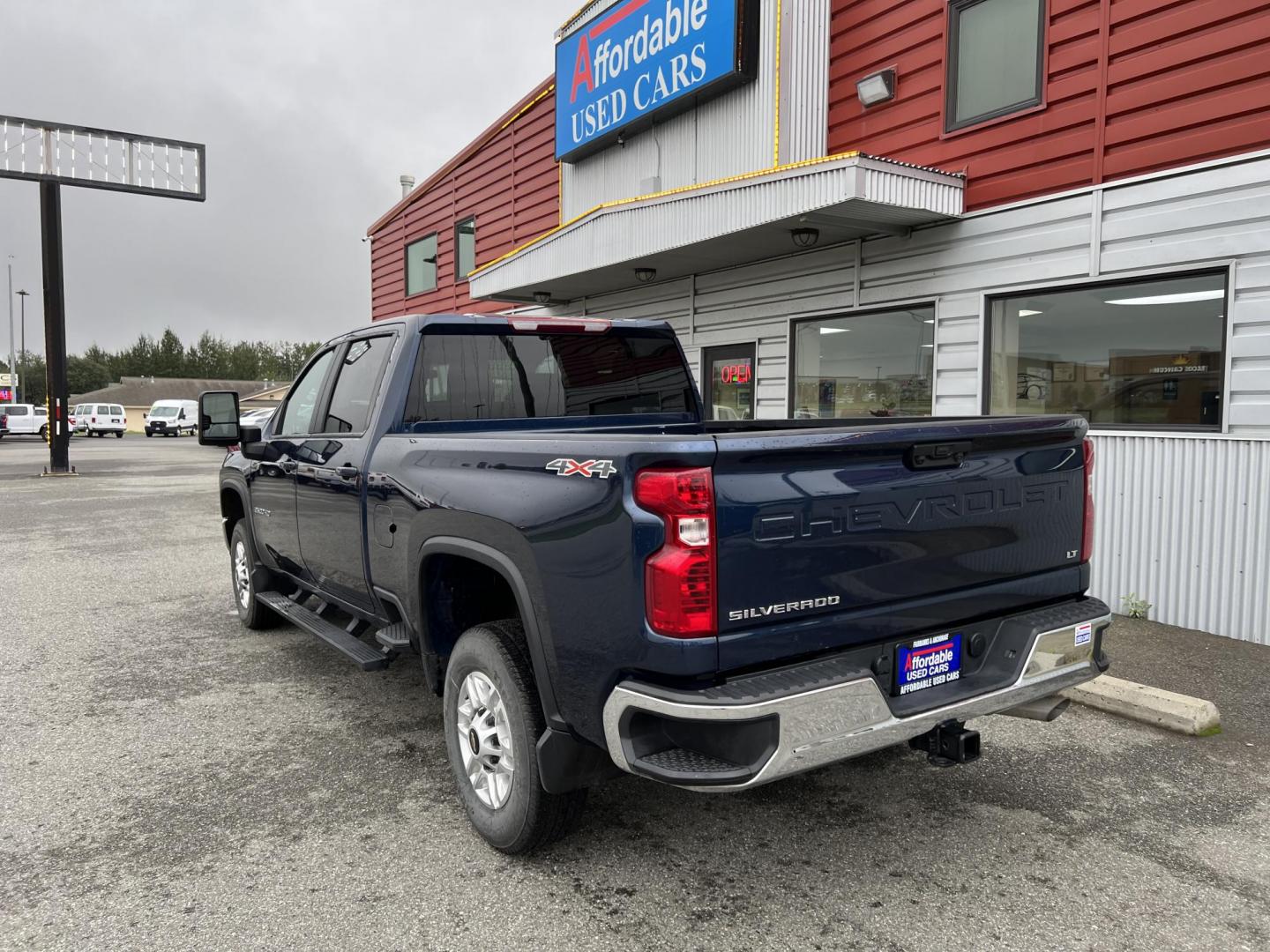 2023 BLUE Chevrolet Silverado 2500HD LT Crew Cab Short Box 4WD (2GC4YNE7XP1) with an 6.6L V8 OHV 16V engine, 6A transmission, located at 1960 Industrial Drive, Wasilla, 99654, (907) 274-2277, 61.573475, -149.400146 - Photo#7