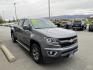 2020 GREY Chevrolet Colorado Z71 Crew Cab 4WD Long Box (1GCGTDEN2L1) with an 3.6L V6 DOHC 24V GAS engine, 6A transmission, located at 1960 Industrial Drive, Wasilla, 99654, (907) 274-2277, 61.573475, -149.400146 - Photo#0