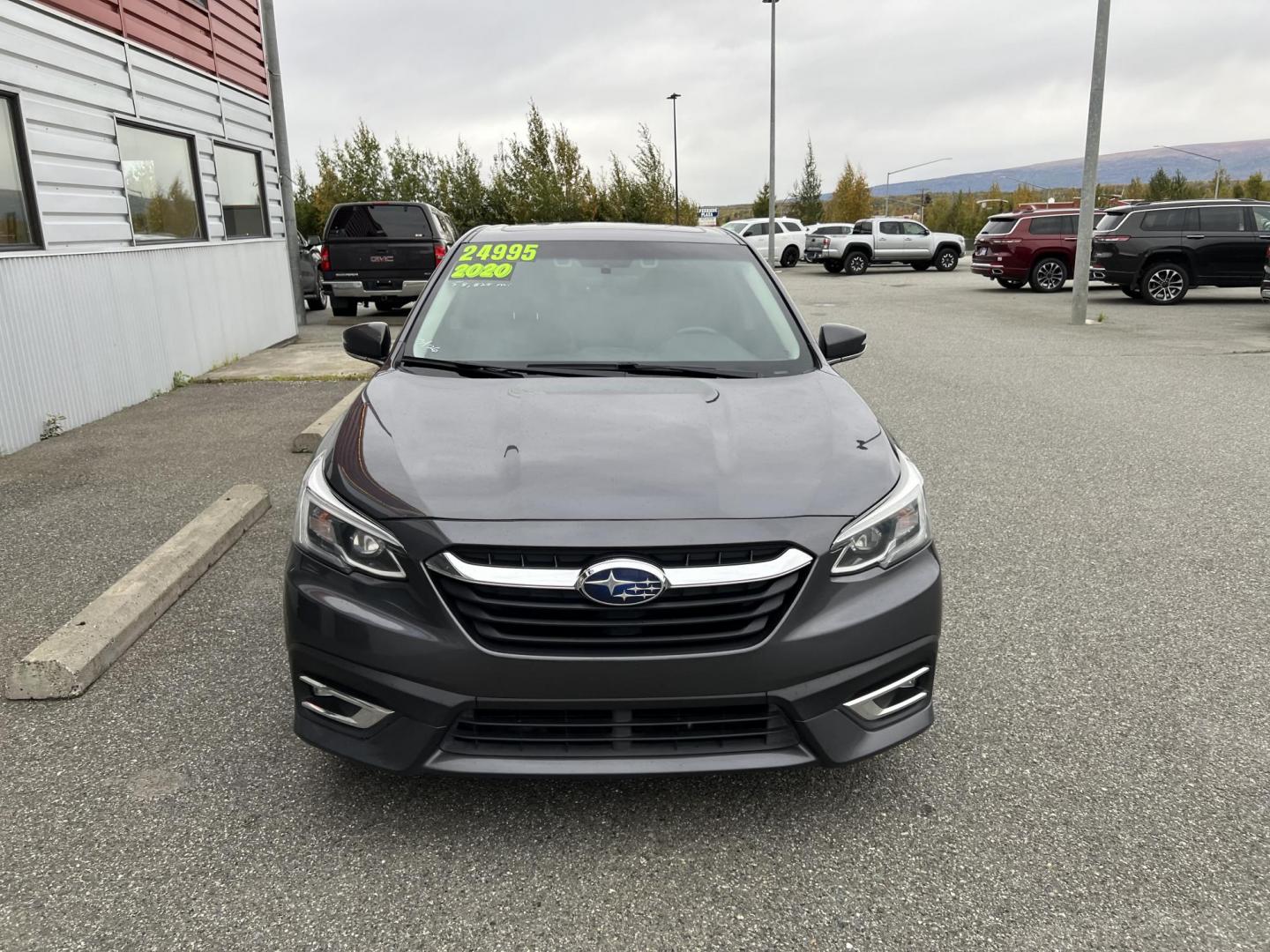 2020 GREY Subaru Legacy Limited (4S3BWAN62L3) with an 2.5L H4 SOHC 16V engine, CVT transmission, located at 1960 Industrial Drive, Wasilla, 99654, (907) 274-2277, 61.573475, -149.400146 - Photo#2