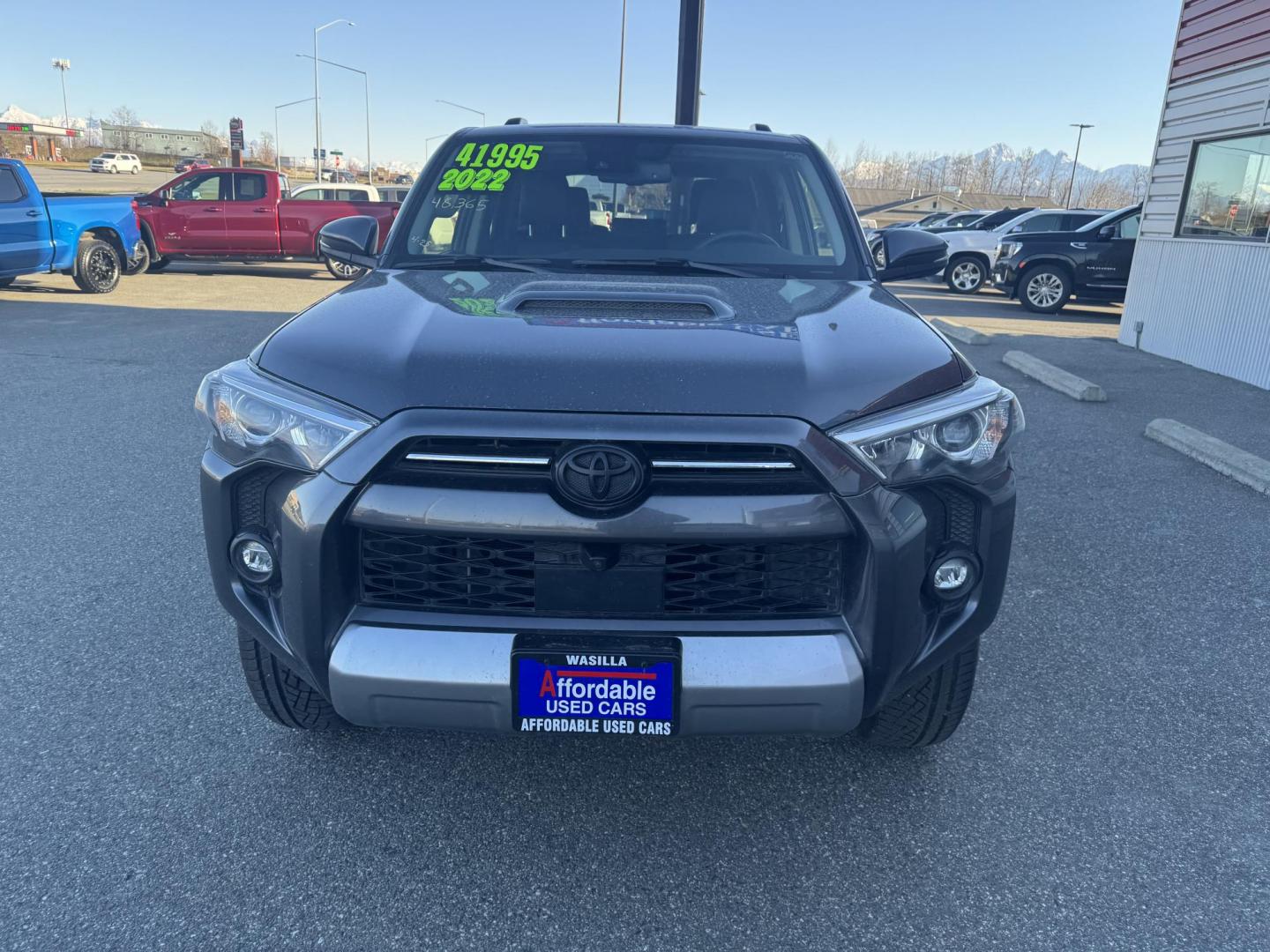 2022 GRAY TOYOTA 4RUNNER TRD Off road Premium (JTERU5JR7N6) with an 4.0L engine, Automatic transmission, located at 1960 Industrial Drive, Wasilla, 99654, (907) 274-2277, 61.573475, -149.400146 - Photo#1