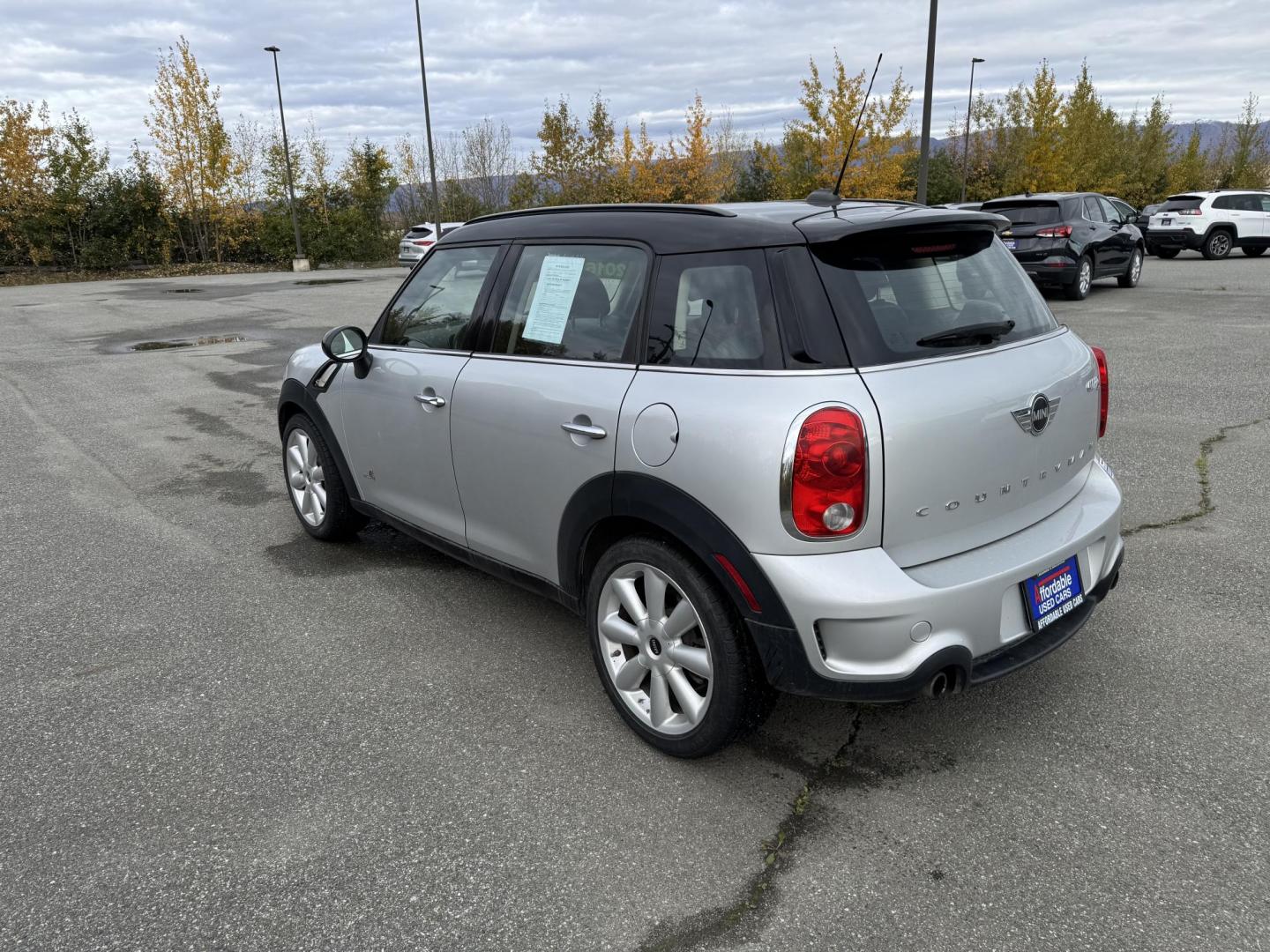 2016 SILVER MINI COOPER S COUNTRYMAN (WMWZC5C56GW) with an 1.6L engine, Automatic transmission, located at 1960 Industrial Drive, Wasilla, 99654, (907) 274-2277, 61.573475, -149.400146 - Photo#2