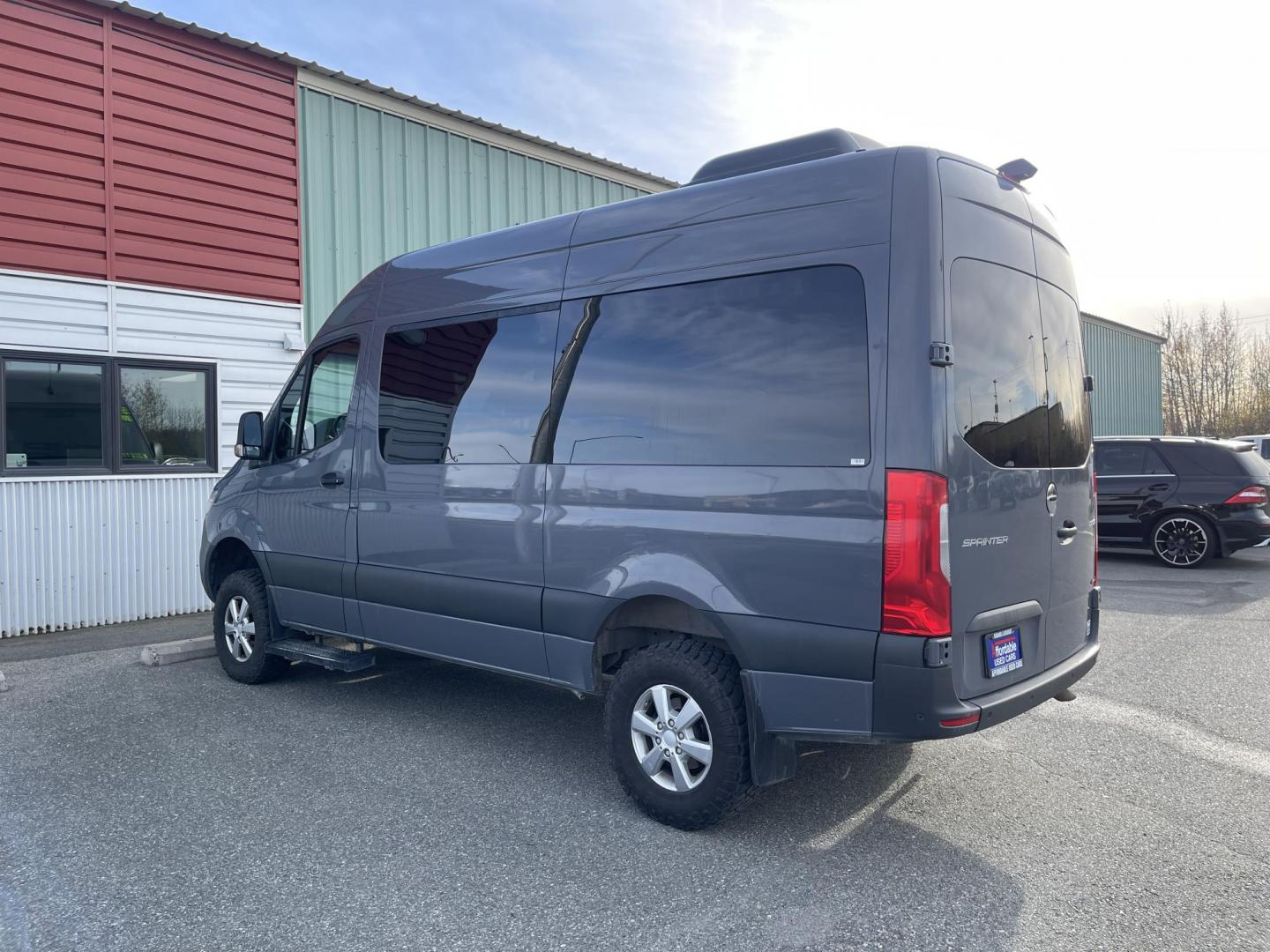 2019 GRAY Freightliner Sprinter 3500 144-in. WB (WCDFF0CD7KT) with an 3.0L V6 DOHC 24V TURBO DIESEL engine, 7A transmission, located at 1960 Industrial Drive, Wasilla, 99654, (907) 274-2277, 61.573475, -149.400146 - Photo#1