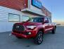 2023 RED /Black Toyota Tacoma SR5 Double Cab Super Long Bed V6 6AT 4WD (3TMDZ5BN6PM) with an 3.5L V6 DOHC 24V engine, 6A transmission, located at 1960 Industrial Drive, Wasilla, 99654, (907) 274-2277, 61.573475, -149.400146 - Long Bed - Photo#0