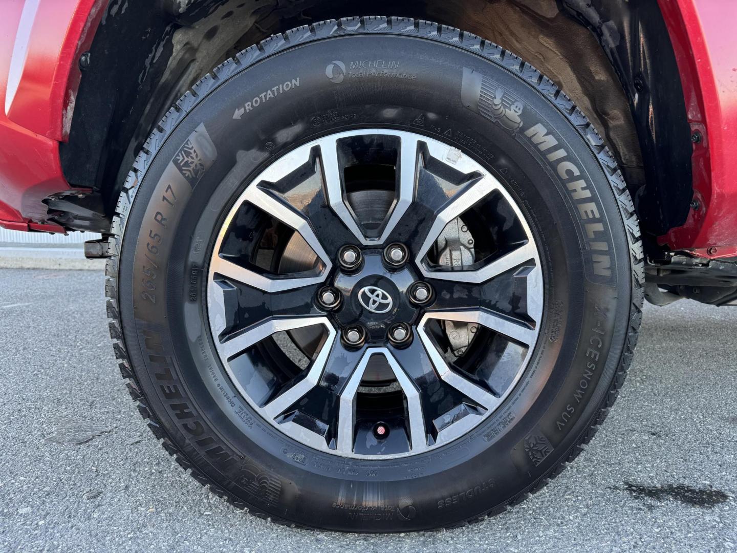 2023 RED /Black Toyota Tacoma SR5 Double Cab Super Long Bed V6 6AT 4WD (3TMDZ5BN6PM) with an 3.5L V6 DOHC 24V engine, 6A transmission, located at 1960 Industrial Drive, Wasilla, 99654, (907) 274-2277, 61.573475, -149.400146 - Long Bed - Photo#18