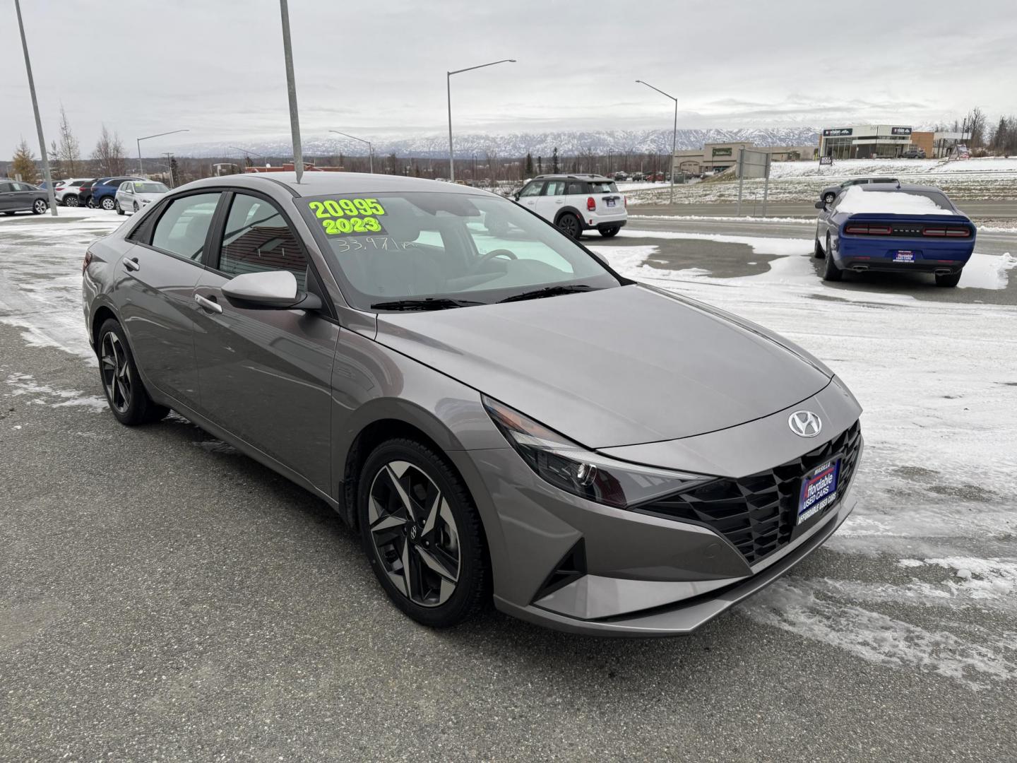 2023 SILVER Hyundai Elantra SEL (KMHLS4AG7PU) with an 2.0L L4 DOHC 16V engine, 6A transmission, located at 1960 Industrial Drive, Wasilla, 99654, (907) 274-2277, 61.573475, -149.400146 - Photo#0