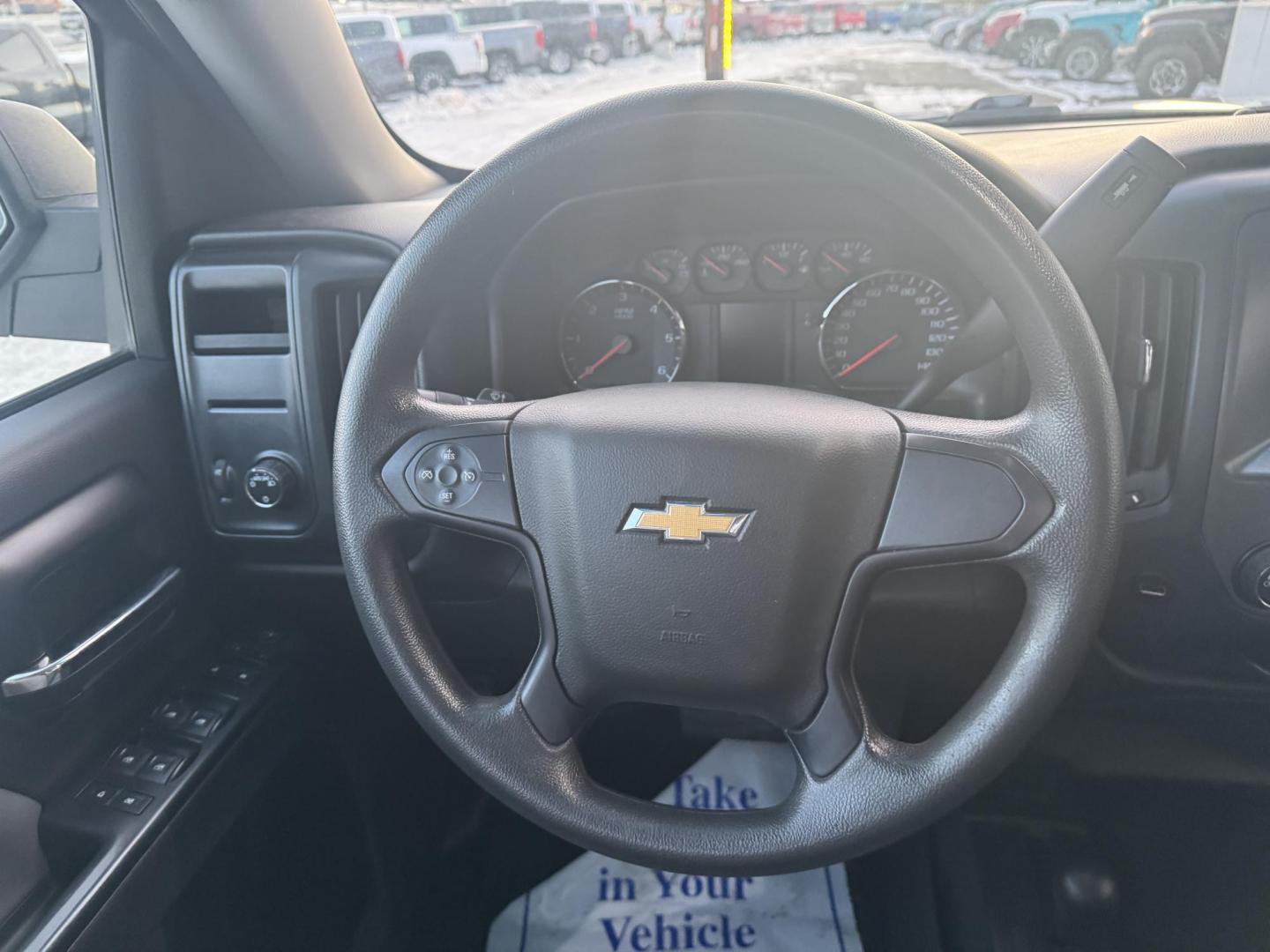 2014 WHITE Chevrolet Silverado 1500 Work Truck 1WT Crew Cab 4WD (3GCUKPEHXEG) with an 4.3L V6 OHV 12V engine, 6-Speed Automatic transmission, located at 1960 Industrial Drive, Wasilla, 99654, (907) 274-2277, 61.573475, -149.400146 - Photo#8