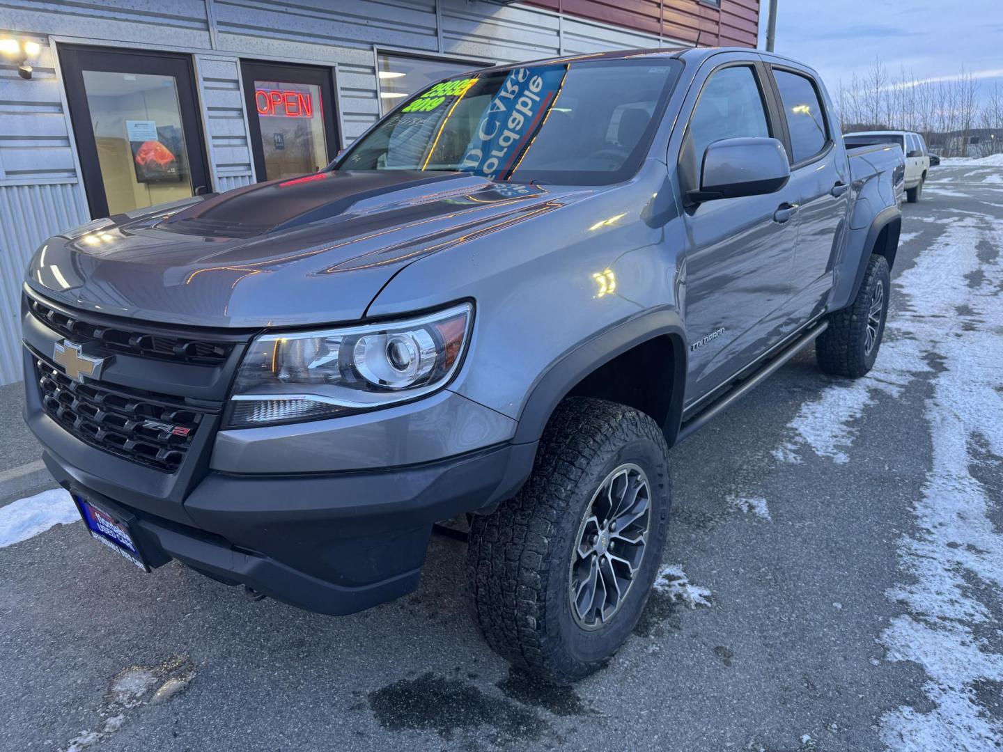 2018 BLUE CHEVROLET COLORADO ZR2 (1GCGTEEN6J1) with an 3.6L engine, Automatic transmission, located at 1960 Industrial Drive, Wasilla, 99654, (907) 274-2277, 61.573475, -149.400146 - Photo#0