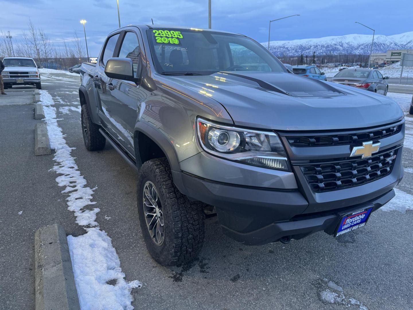 2018 BLUE CHEVROLET COLORADO ZR2 (1GCGTEEN6J1) with an 3.6L engine, Automatic transmission, located at 1960 Industrial Drive, Wasilla, 99654, (907) 274-2277, 61.573475, -149.400146 - Photo#3