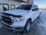 2020 WHITE RAM 1500 BIG HORN/LONE STAR (1C6SRFMT9LN) with an 5.7L engine, Automatic transmission, located at 1960 Industrial Drive, Wasilla, 99654, (907) 274-2277, 61.573475, -149.400146 - Photo#2