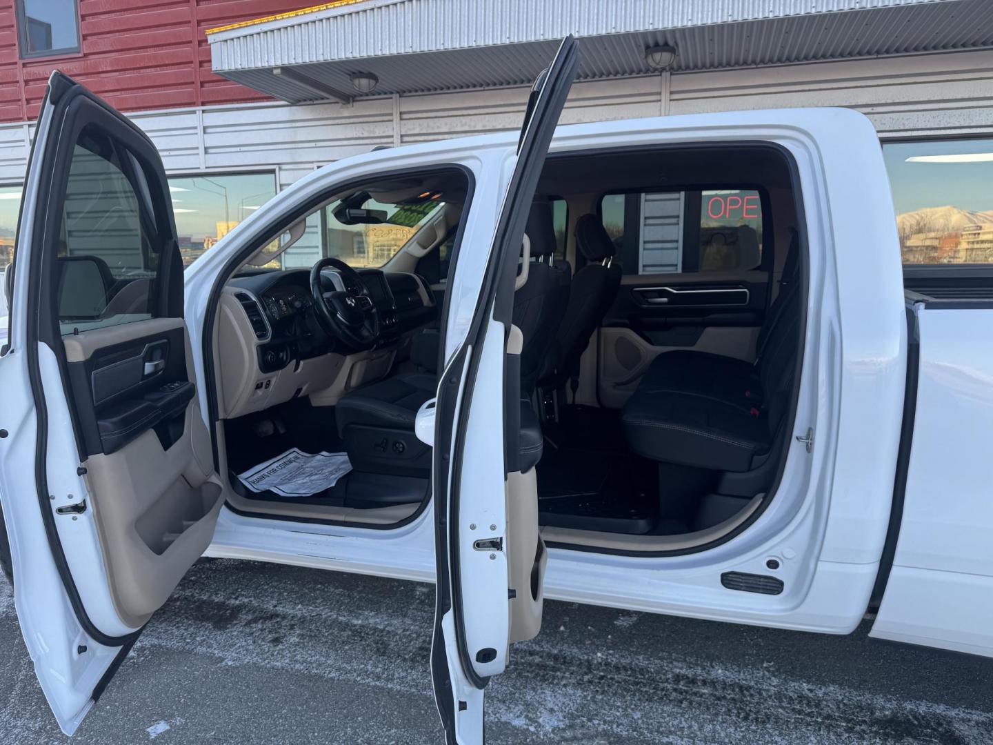 2020 WHITE RAM 1500 BIG HORN/LONE STAR (1C6SRFMT9LN) with an 5.7L engine, Automatic transmission, located at 1960 Industrial Drive, Wasilla, 99654, (907) 274-2277, 61.573475, -149.400146 - Photo#13