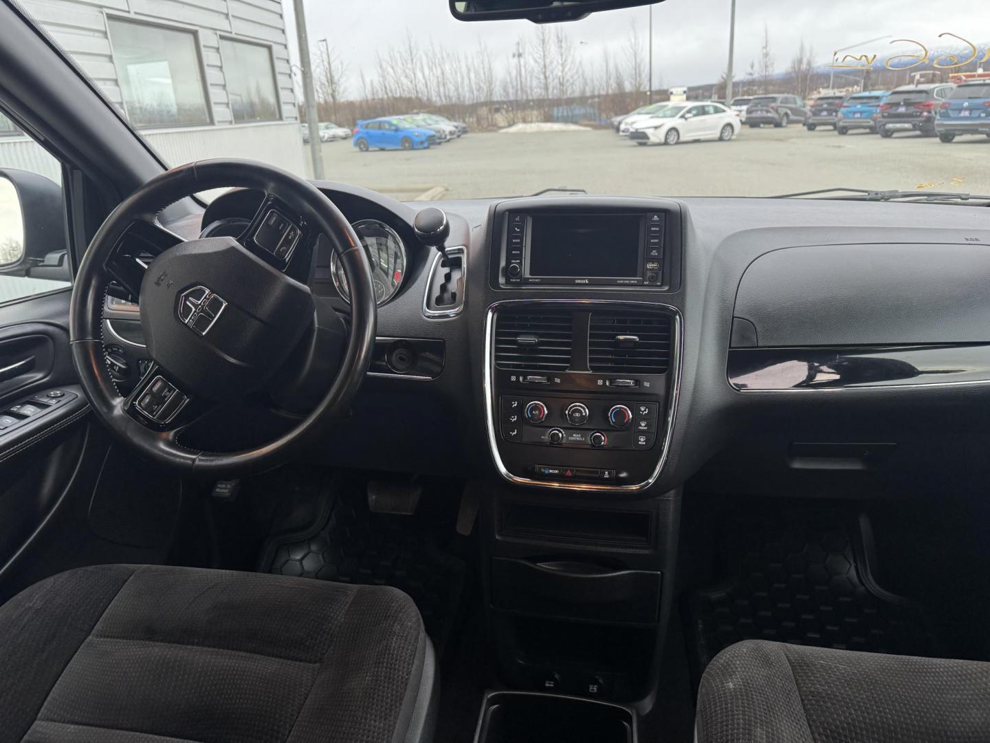 2018 BLACK Dodge Grand Caravan SE (2C4RDGBG5JR) with an 3.6L V6 DOHC 24V engine, 6A transmission, located at 1960 Industrial Drive, Wasilla, 99654, (907) 274-2277, 61.573475, -149.400146 - Photo#10