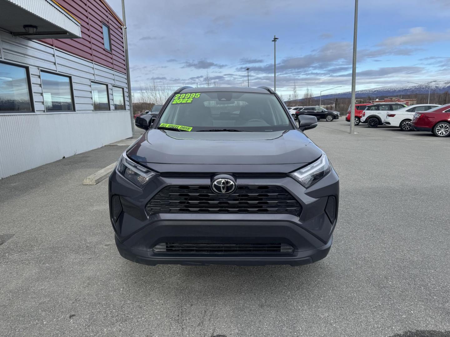 2022 GRAY TOYOTA RAV4 XLE (2T3P1RFV1NW) with an 2.5L engine, Automatic transmission, located at 1960 Industrial Drive, Wasilla, 99654, (907) 274-2277, 61.573475, -149.400146 - Photo#2