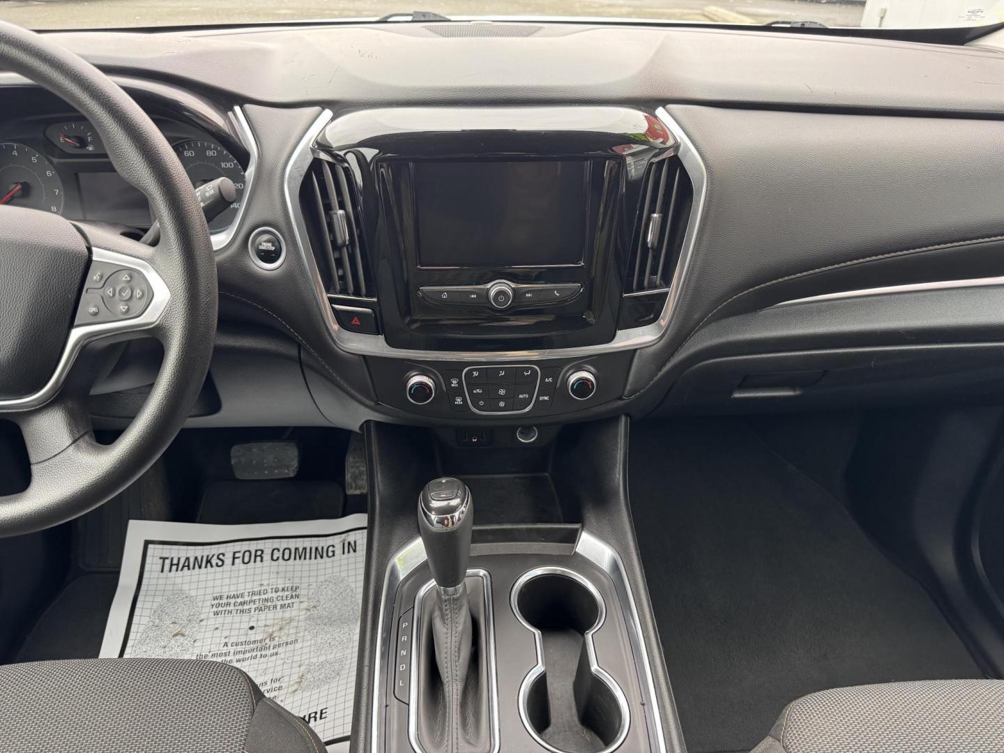 2020 WHITE Chevrolet Traverse LS AWD (1GNEVFKW5LJ) with an 3.6L V6 DOHC 24V engine, 9A transmission, located at 1960 Industrial Drive, Wasilla, 99654, (907) 274-2277, 61.573475, -149.400146 - Photo#10