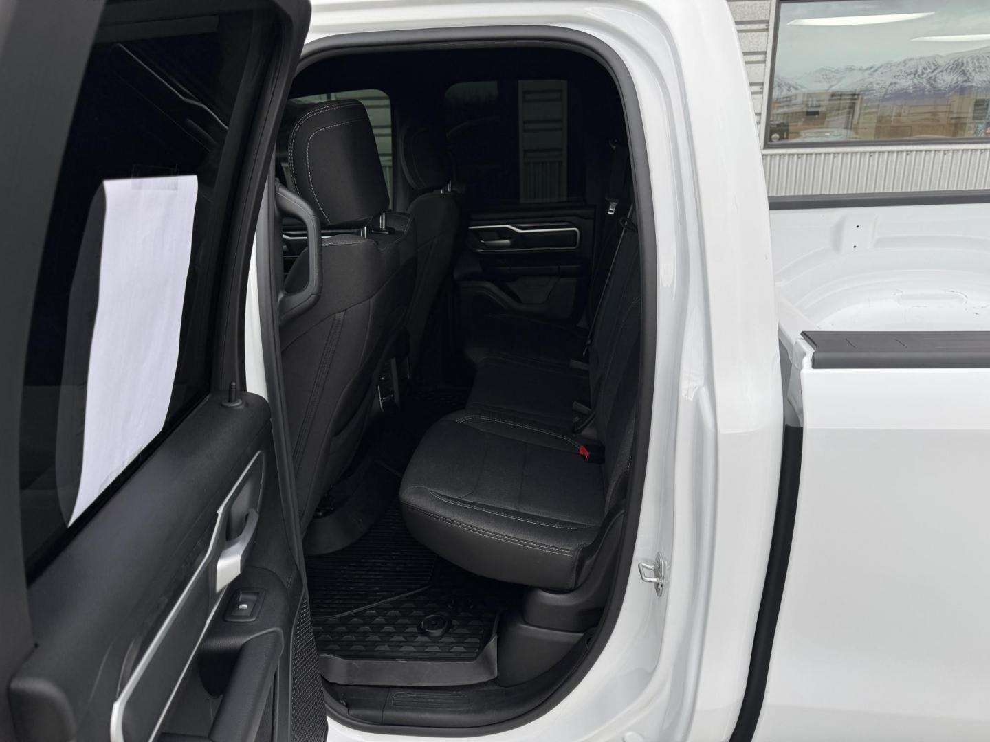 2019 WHITE RAM 1500 SPORT Quad Cab 4WD (1C6SRFBT2KN) with an 5.7 L V8 engine, 8A transmission, located at 1960 Industrial Drive, Wasilla, 99654, (907) 274-2277, 61.573475, -149.400146 - Photo#12