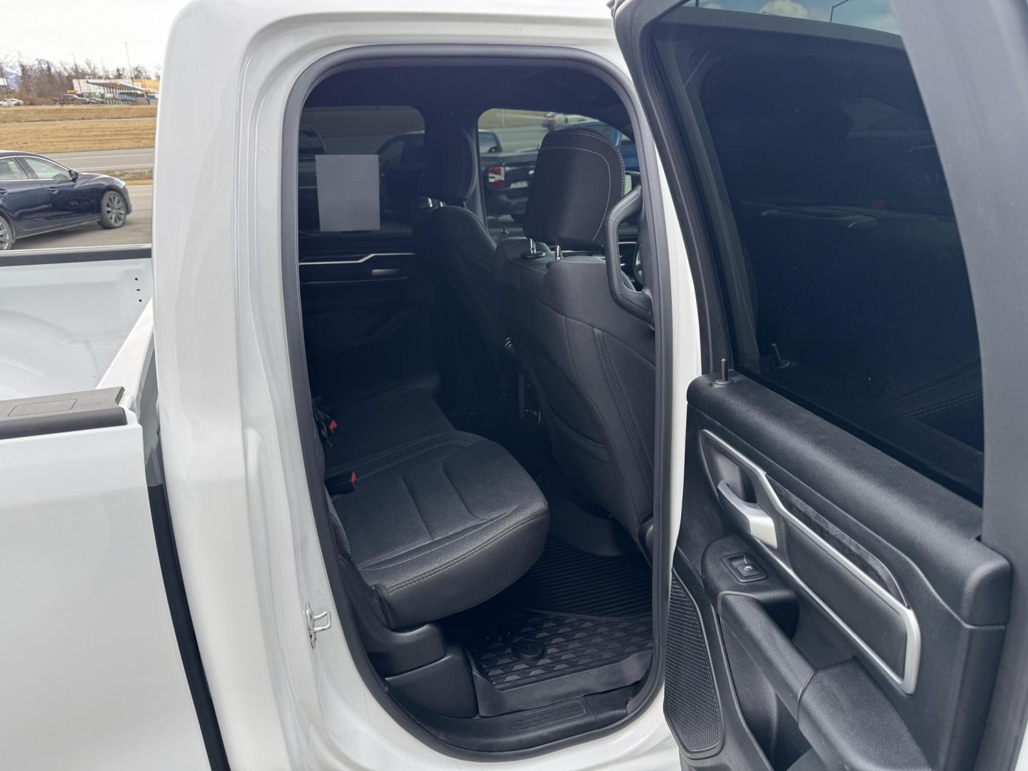 2019 WHITE RAM 1500 SPORT Quad Cab 4WD (1C6SRFBT2KN) with an 5.7 L V8 engine, 8A transmission, located at 1960 Industrial Drive, Wasilla, 99654, (907) 274-2277, 61.573475, -149.400146 - Photo#17