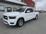 2019 WHITE RAM 1500 SPORT Quad Cab 4WD (1C6SRFBT2KN) with an 5.7 L V8 engine, 8A transmission, located at 1960 Industrial Drive, Wasilla, 99654, (907) 274-2277, 61.573475, -149.400146 - Photo#2