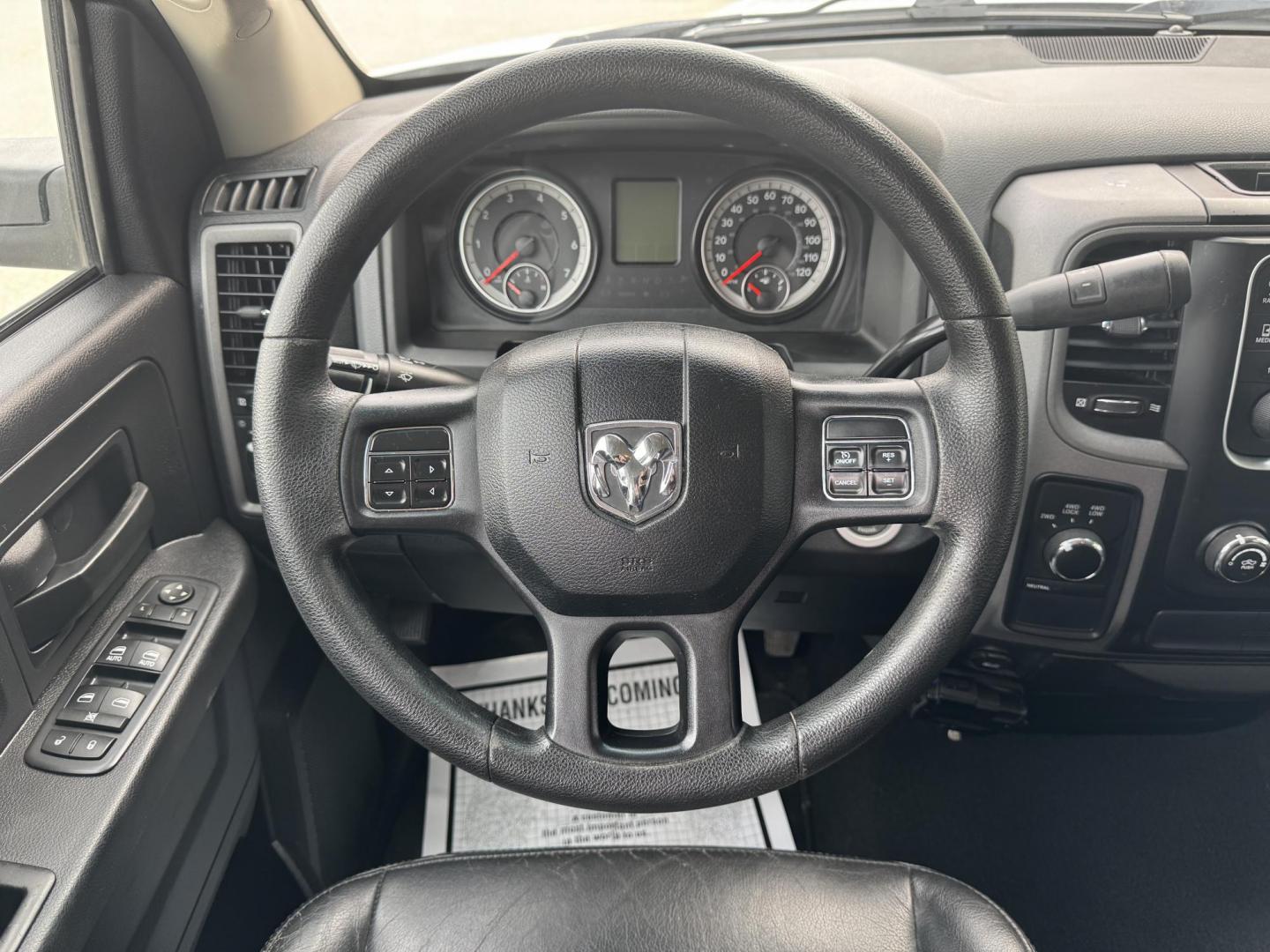 2016 WHITE RAM 1500 Tradesman Quad Cab 4WD (1C6RR7FT9GS) with an 5.7L V8 OHV 16V engine, 6A transmission, located at 1960 Industrial Drive, Wasilla, 99654, (907) 274-2277, 61.573475, -149.400146 - Photo#15