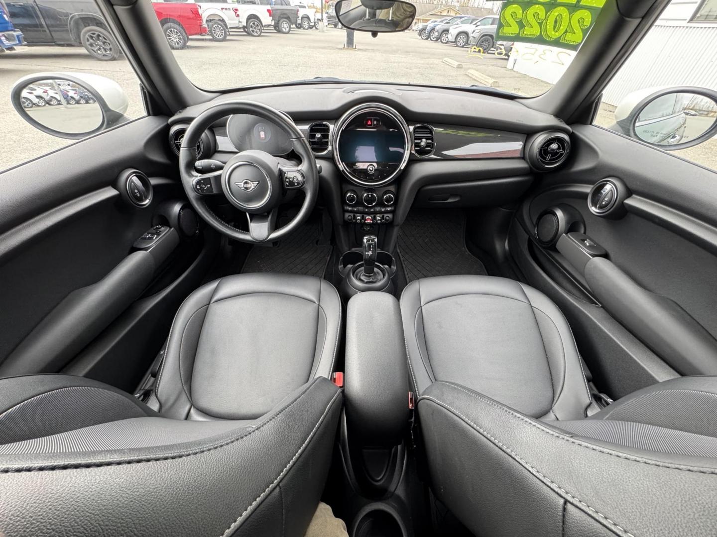 2022 GREEN Mini Hardtop Cooper (WMW33DH05N2) with an 1.5L L3 DOHC 16V TURBO engine, Automatic transmission, located at 1960 Industrial Drive, Wasilla, 99654, (907) 274-2277, 61.573475, -149.400146 - Photo#9