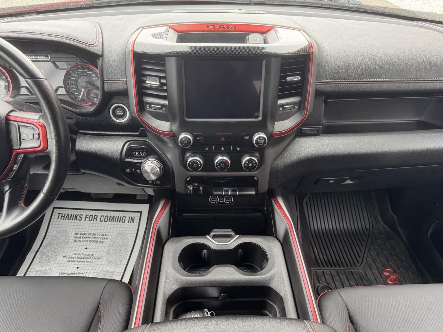 2022 RED RAM 1500 Rebel Crew Cab SB 4WD (1C6SRFLT6NN) with an 5.7L V8 OHV 16V engine, 8A transmission, located at 1960 Industrial Drive, Wasilla, 99654, (907) 274-2277, 61.573475, -149.400146 - Photo#10