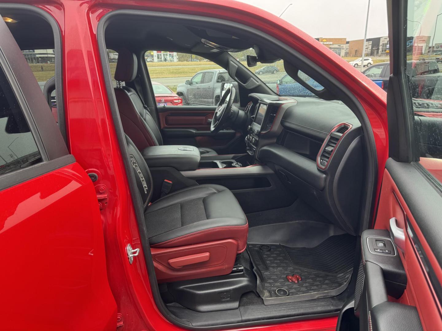 2022 RED RAM 1500 Rebel Crew Cab SB 4WD (1C6SRFLT6NN) with an 5.7L V8 OHV 16V engine, 8A transmission, located at 1960 Industrial Drive, Wasilla, 99654, (907) 274-2277, 61.573475, -149.400146 - Photo#16