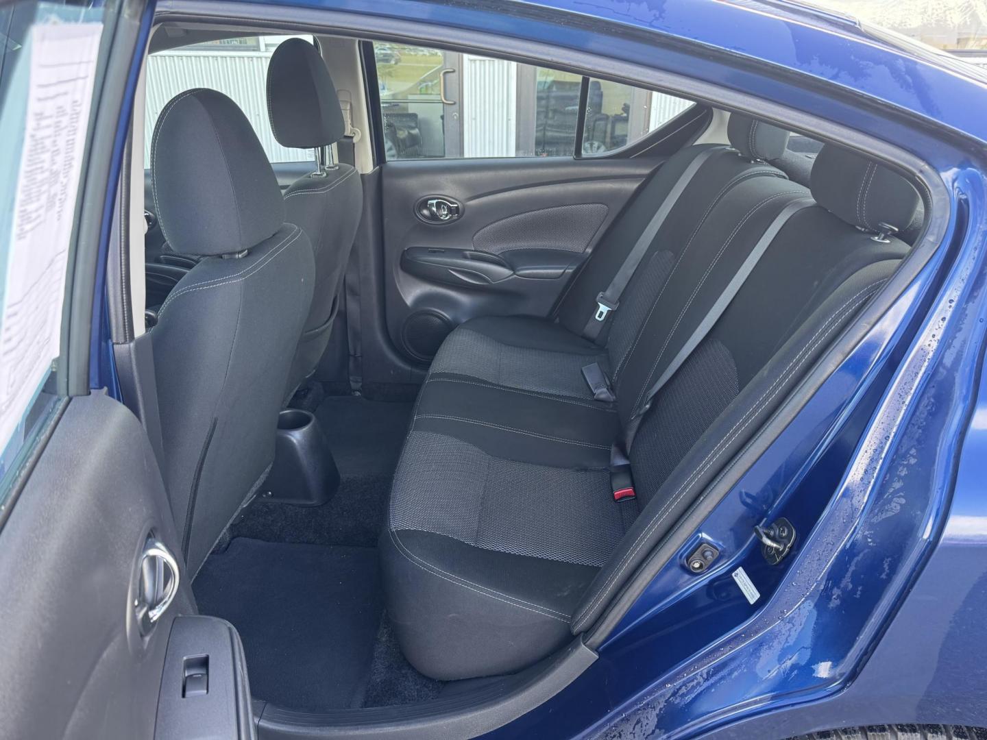 2019 BLUE Nissan Versa 1.6 SV Sedan (3N1CN7AP3KL) with an 1.6L L4 DOHC 16V engine, CVT transmission, located at 1960 Industrial Drive, Wasilla, 99654, (907) 274-2277, 61.573475, -149.400146 - Photo#13