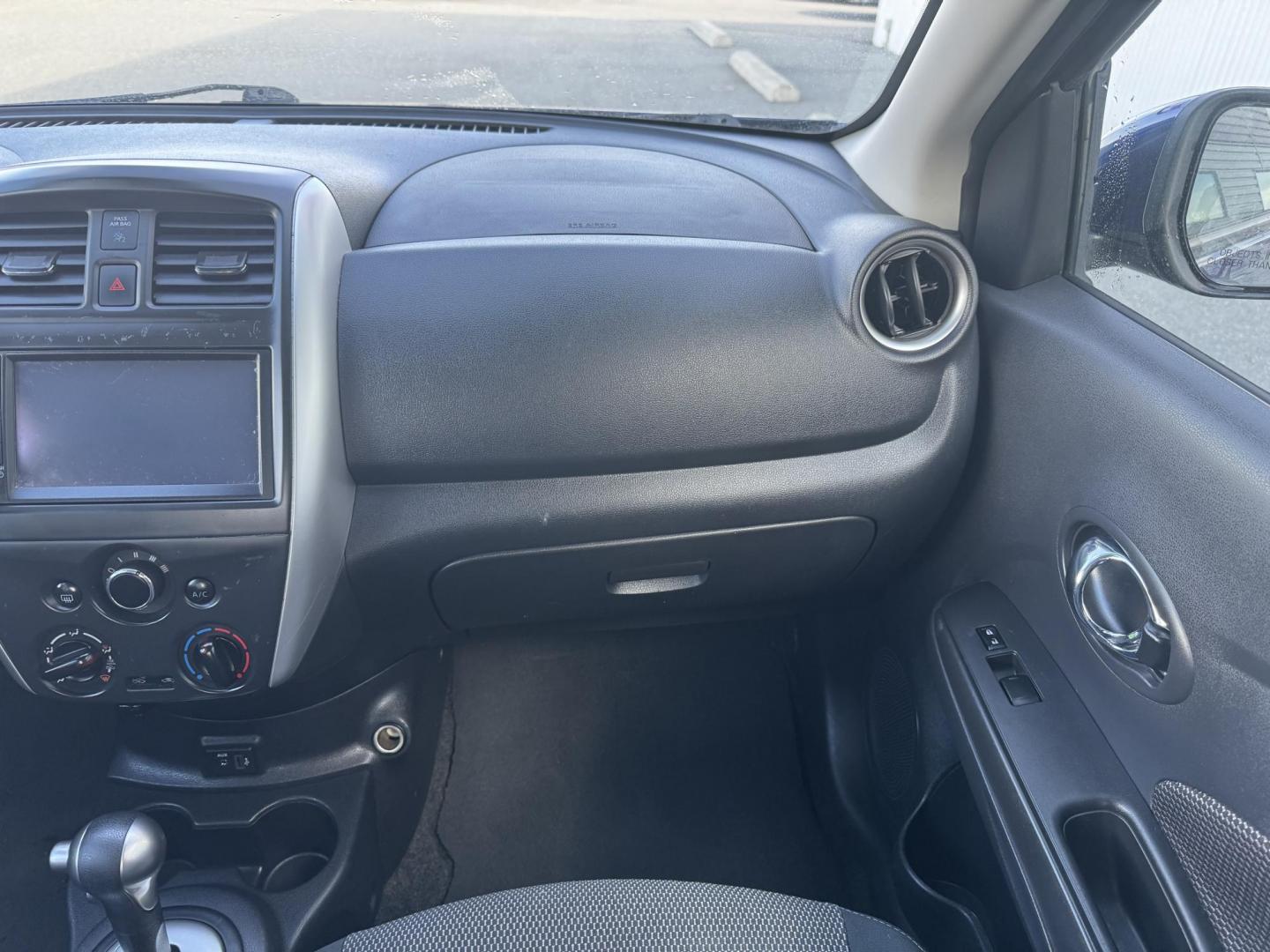 2019 BLUE Nissan Versa 1.6 SV Sedan (3N1CN7AP3KL) with an 1.6L L4 DOHC 16V engine, CVT transmission, located at 1960 Industrial Drive, Wasilla, 99654, (907) 274-2277, 61.573475, -149.400146 - Photo#12