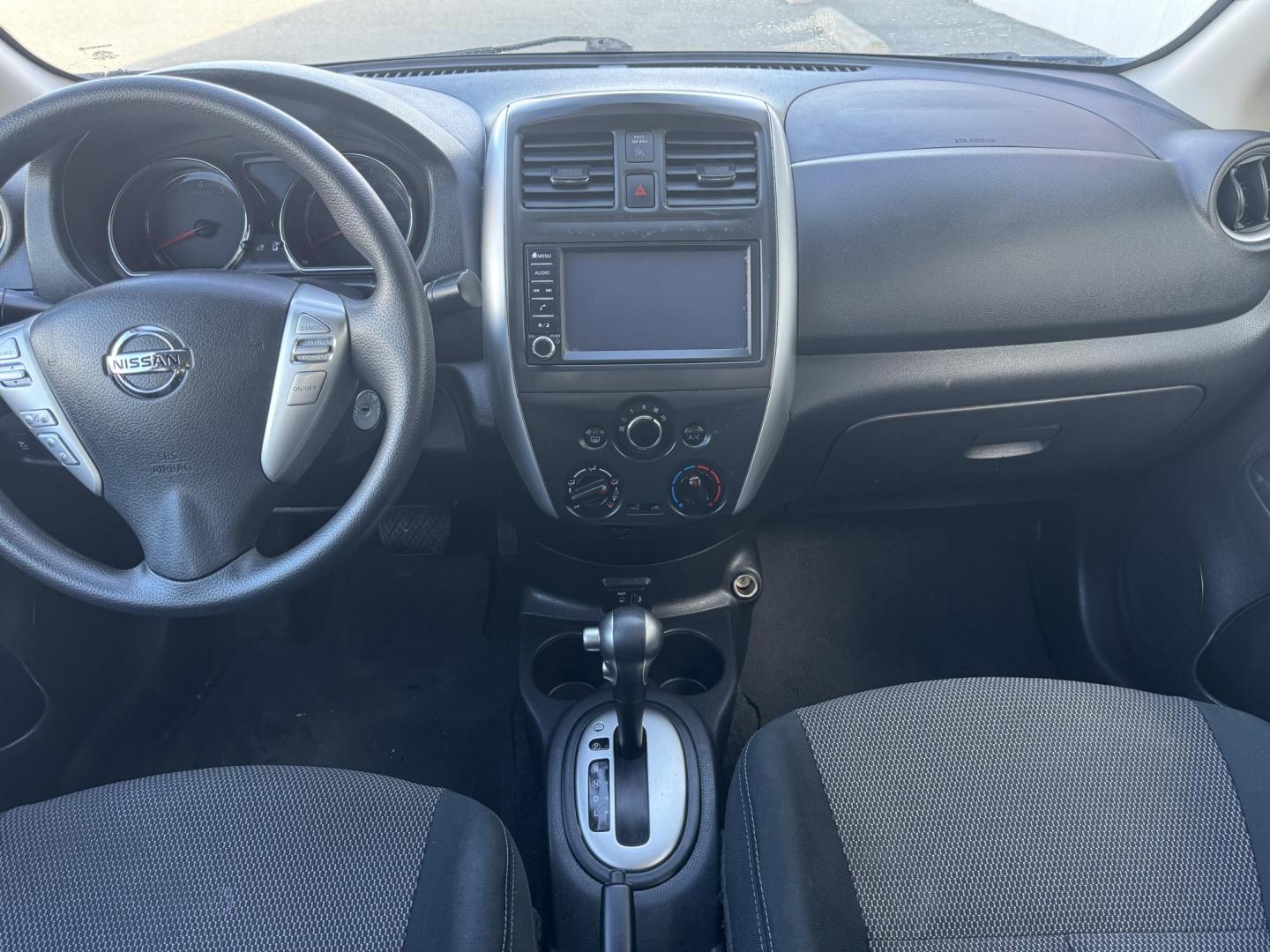 2019 BLUE Nissan Versa 1.6 SV Sedan (3N1CN7AP3KL) with an 1.6L L4 DOHC 16V engine, CVT transmission, located at 1960 Industrial Drive, Wasilla, 99654, (907) 274-2277, 61.573475, -149.400146 - Photo#11