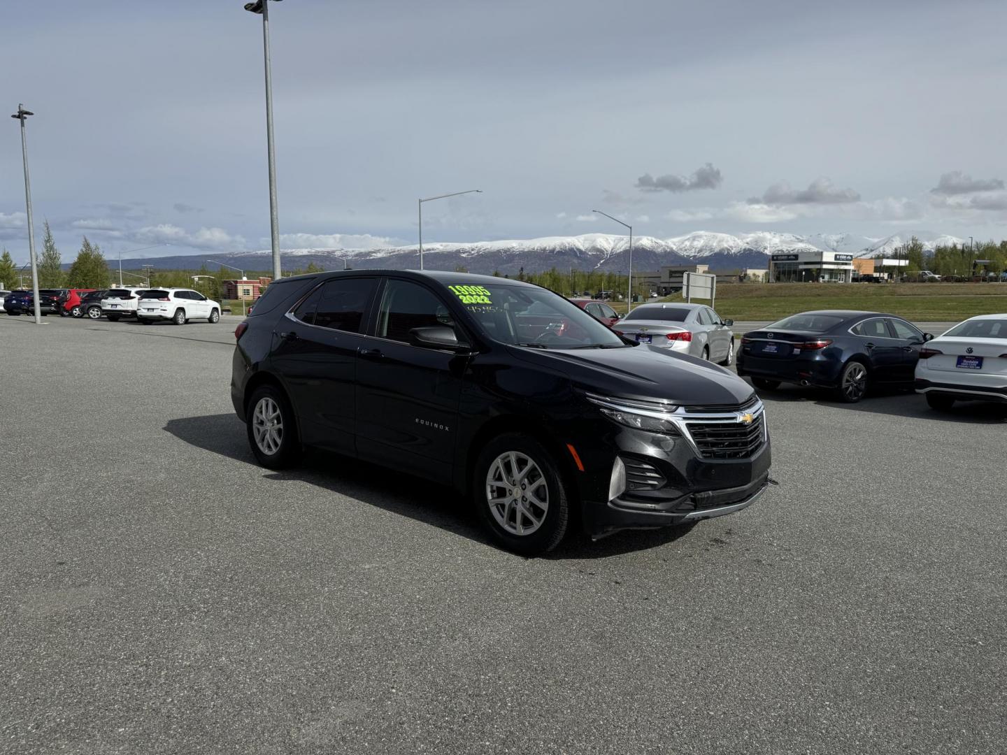 2022 BLACK CHEVROLET EQUINOX LT (3GNAXKEV1NL) with an 1.5L engine, Automatic transmission, located at 1960 Industrial Drive, Wasilla, 99654, (907) 274-2277, 61.573475, -149.400146 - Photo#7