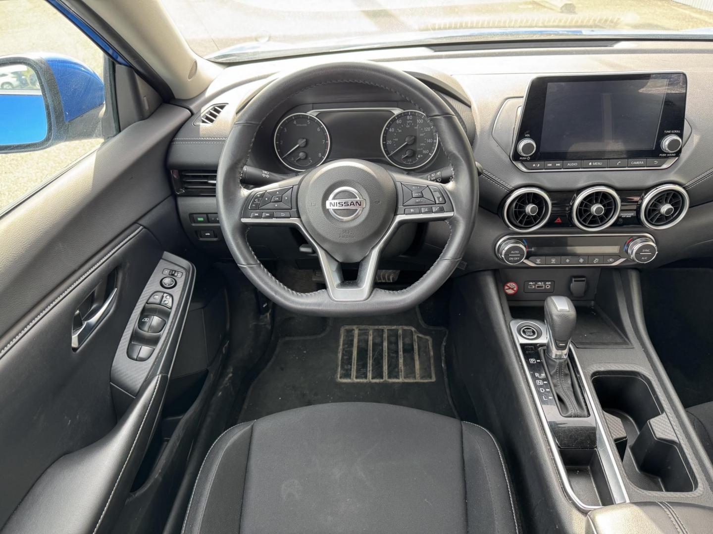 2021 BLUE NISSAN SENTRA SV (3N1AB8CV4MY) with an 2.0L engine, Continuously Variable transmission, located at 1960 Industrial Drive, Wasilla, 99654, (907) 274-2277, 61.573475, -149.400146 - Photo#9