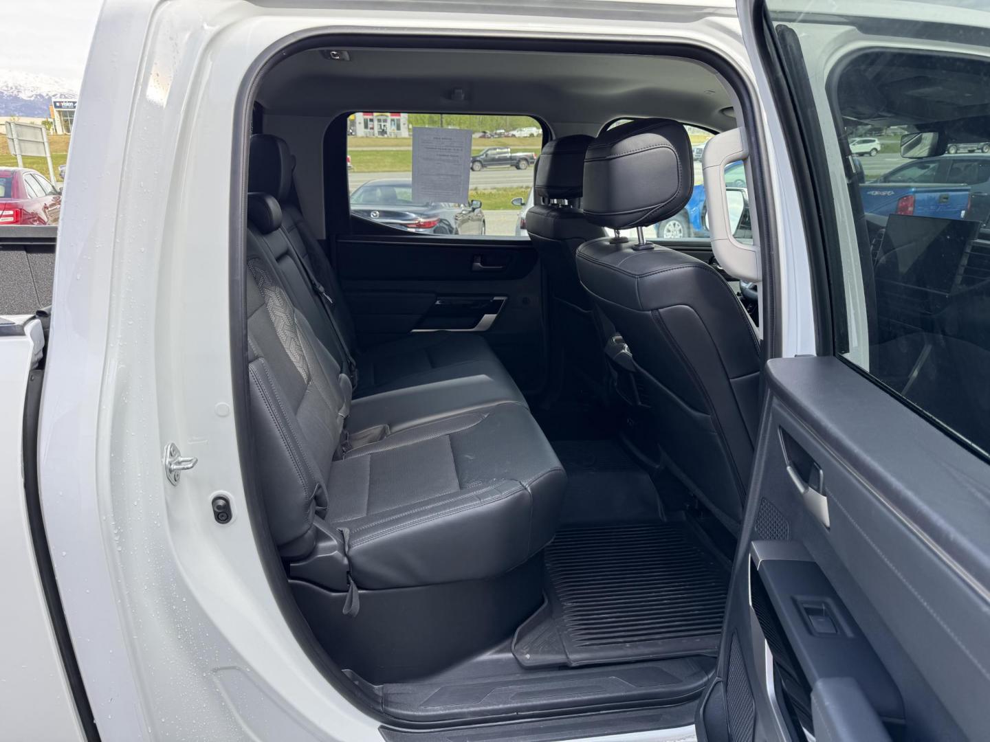 2023 WHITE TOYOTA TUNDRA CREWMAX LIMITED (5TFJA5DB6PX) with an 3.4L engine, Automatic transmission, located at 1960 Industrial Drive, Wasilla, 99654, (907) 274-2277, 61.573475, -149.400146 - Photo#16