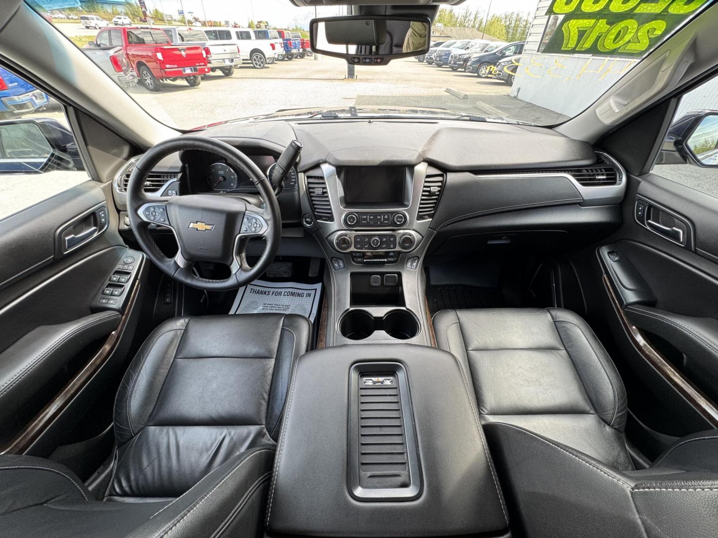 2017 BLUE Chevrolet Tahoe LT Z71 4WD (1GNSKBKC1HR) with an 5.3L V8 OHV 16V engine, 6A transmission, located at 1960 Industrial Drive, Wasilla, 99654, (907) 274-2277, 61.573475, -149.400146 - Photo#8