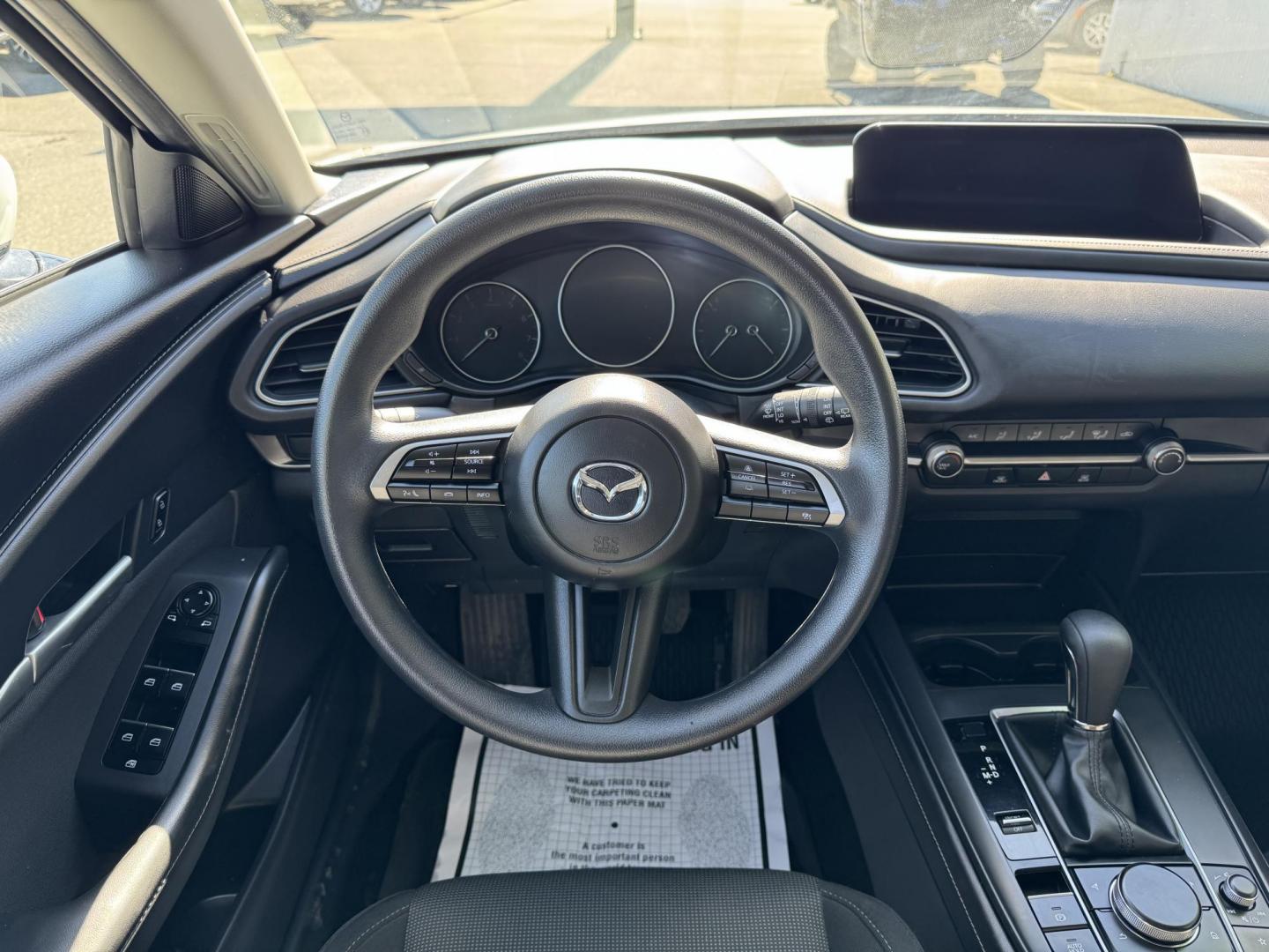 2024 WHITE Mazda CX-30 2.5 S (3MVDMBAM8RM) with an 2.5L L4 DOHC 16V engine, 6A transmission, located at 1960 Industrial Drive, Wasilla, 99654, (907) 274-2277, 61.573475, -149.400146 - Photo#9