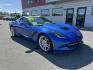 2019 BLUE /black leather Chevrolet Corvette 1LT Coupe Automatic (1G1YB2D75K5) with an 6.2L V8 engine, 6A transmission, located at 1960 Industrial Drive, Wasilla, 99654, (907) 274-2277, 61.573475, -149.400146 - Photo#2