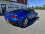 2019 BLUE /black leather Chevrolet Corvette 1LT Coupe Automatic (1G1YB2D75K5) with an 6.2L V8 engine, 6A transmission, located at 1960 Industrial Drive, Wasilla, 99654, (907) 274-2277, 61.573475, -149.400146 - Photo#7