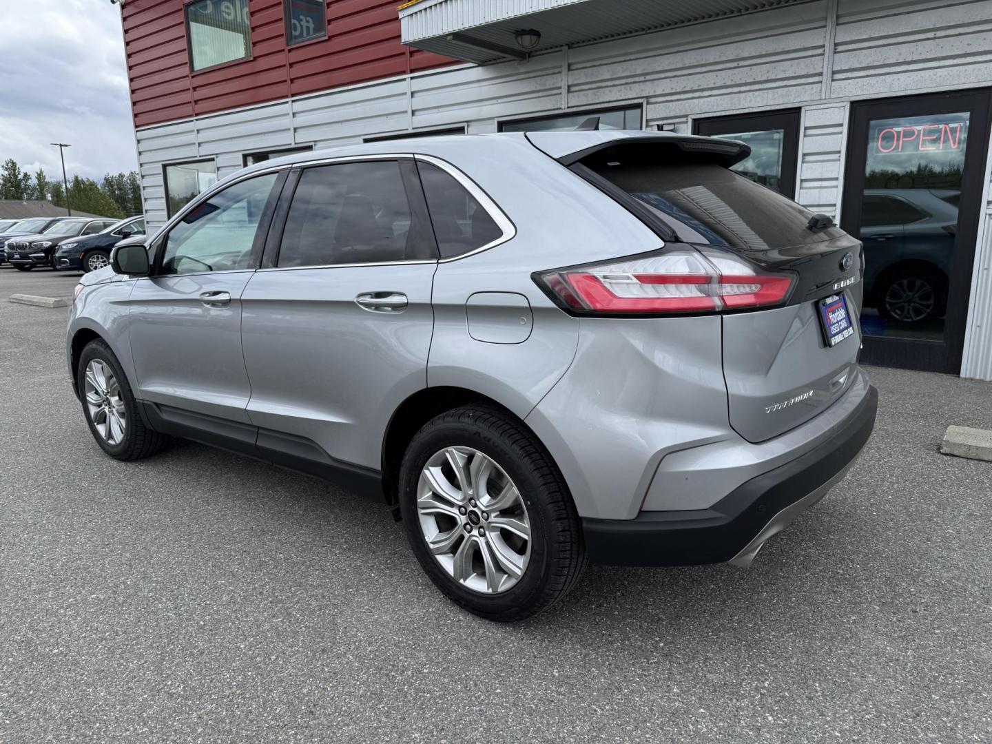2023 SILVER FORD EDGE TITANIUM (2FMPK4K97PB) with an 2.0L engine, Automatic transmission, located at 1960 Industrial Drive, Wasilla, 99654, (907) 274-2277, 61.573475, -149.400146 - Photo#1