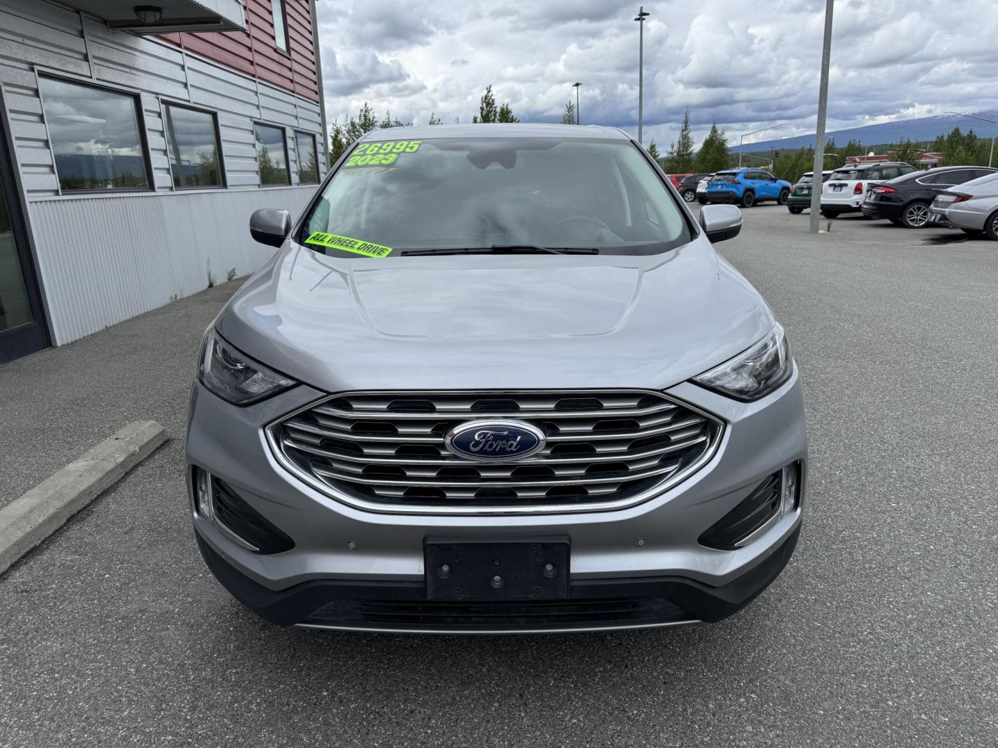 2023 SILVER FORD EDGE TITANIUM (2FMPK4K97PB) with an 2.0L engine, Automatic transmission, located at 1960 Industrial Drive, Wasilla, 99654, (907) 274-2277, 61.573475, -149.400146 - Photo#6