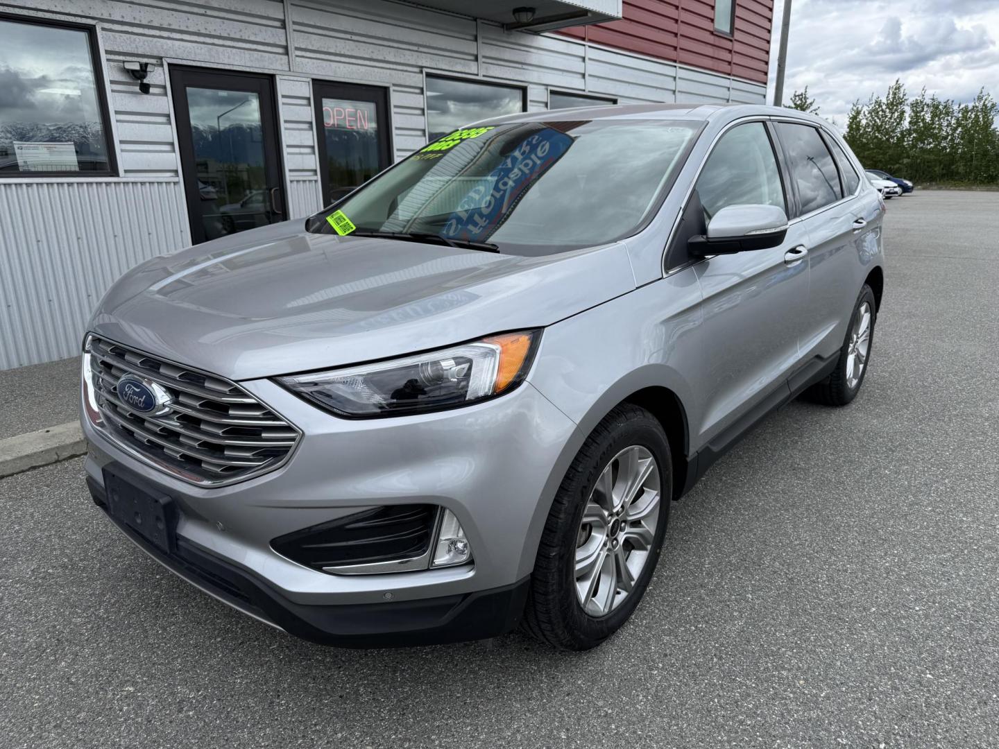 2023 SILVER FORD EDGE TITANIUM (2FMPK4K97PB) with an 2.0L engine, Automatic transmission, located at 1960 Industrial Drive, Wasilla, 99654, (907) 274-2277, 61.573475, -149.400146 - Photo#7