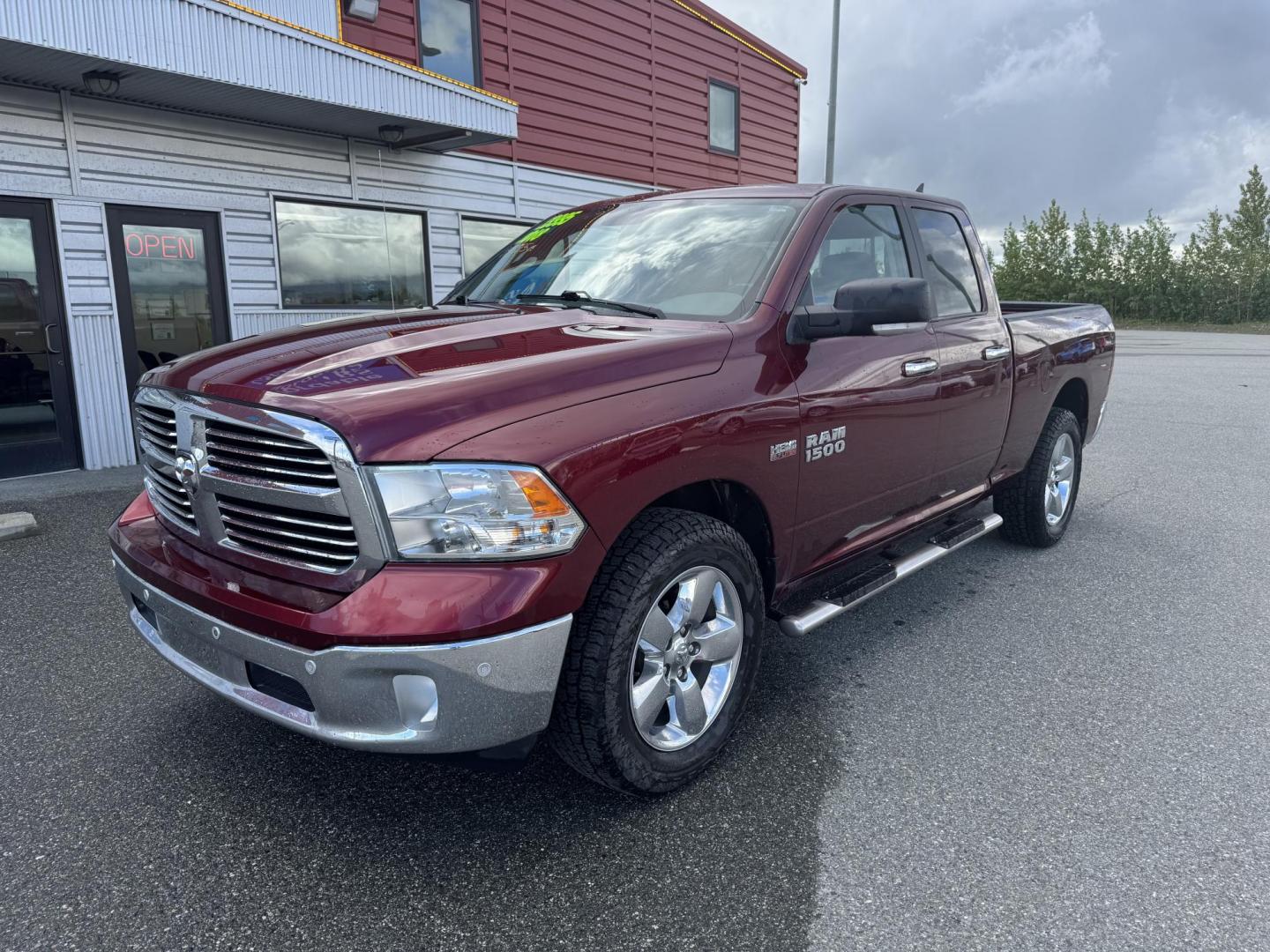 2018 RED RAM 1500 Big Horn Quad Cab 4WD (1C6RR7GTXJS) with an 5.7L V8 OHV 16V engine, 8A transmission, located at 1960 Industrial Drive, Wasilla, 99654, (907) 274-2277, 61.573475, -149.400146 - Photo#7